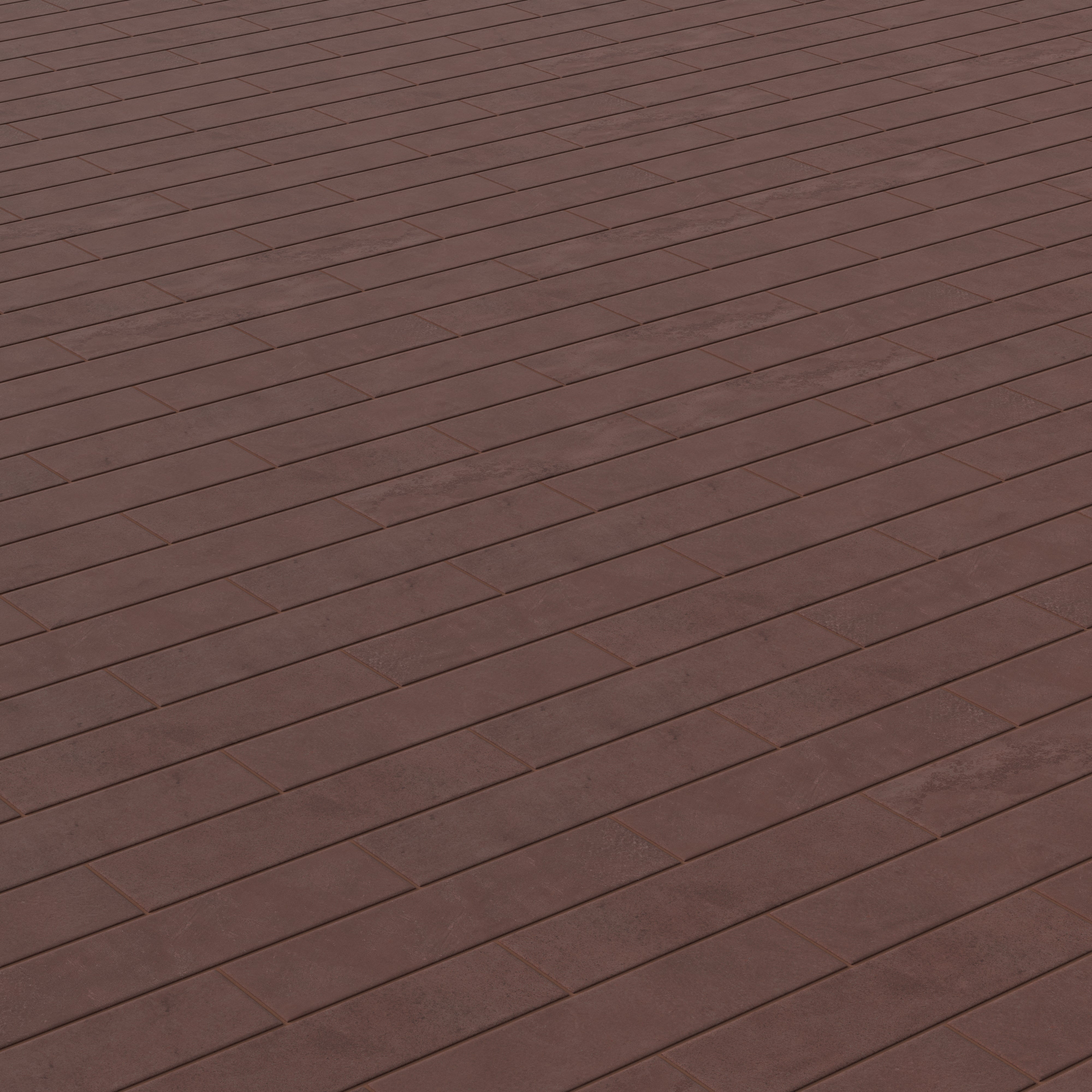 Kai 3x12 Matte Porcelain Tile in Marron