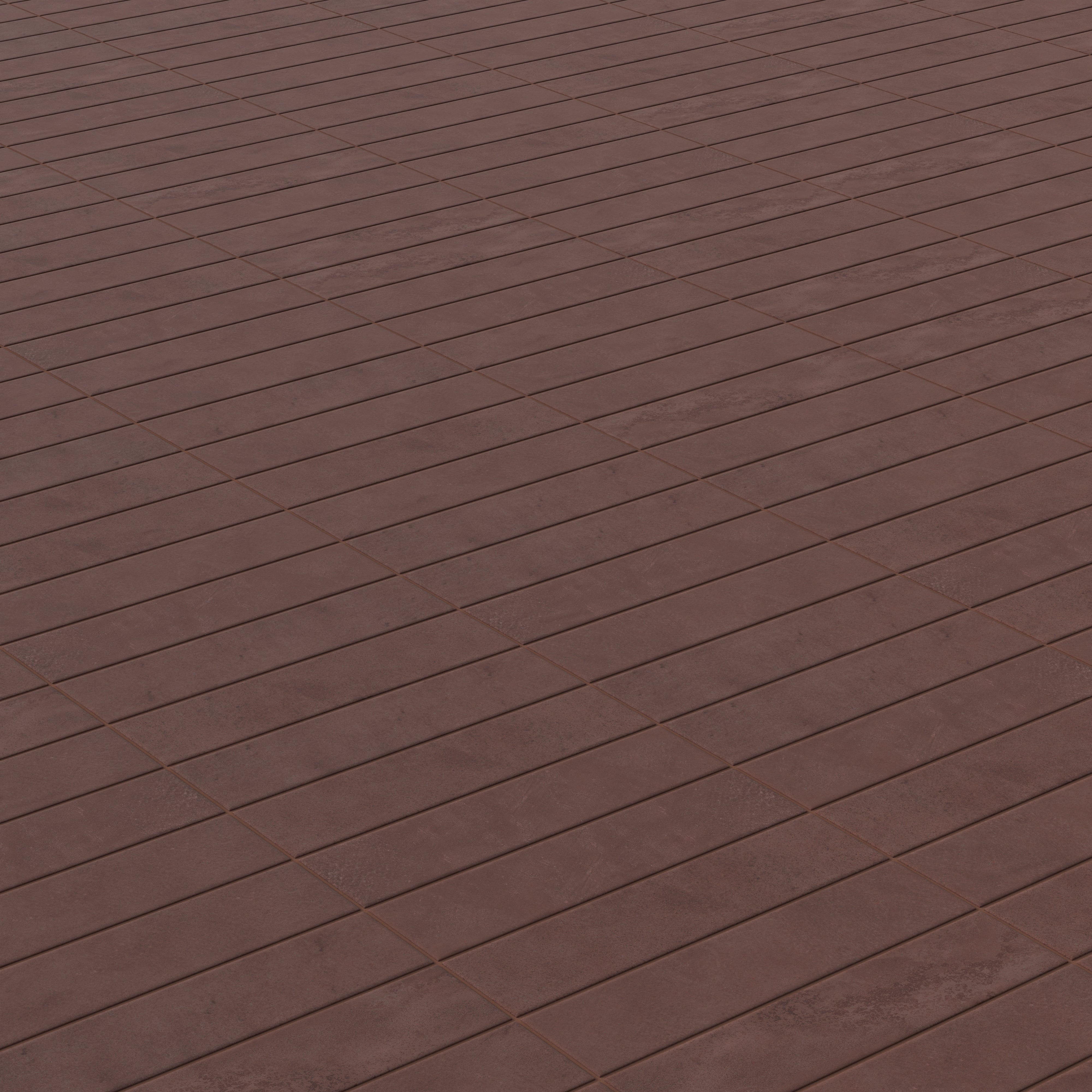 Kai 3x12 Matte Porcelain Tile in Marron