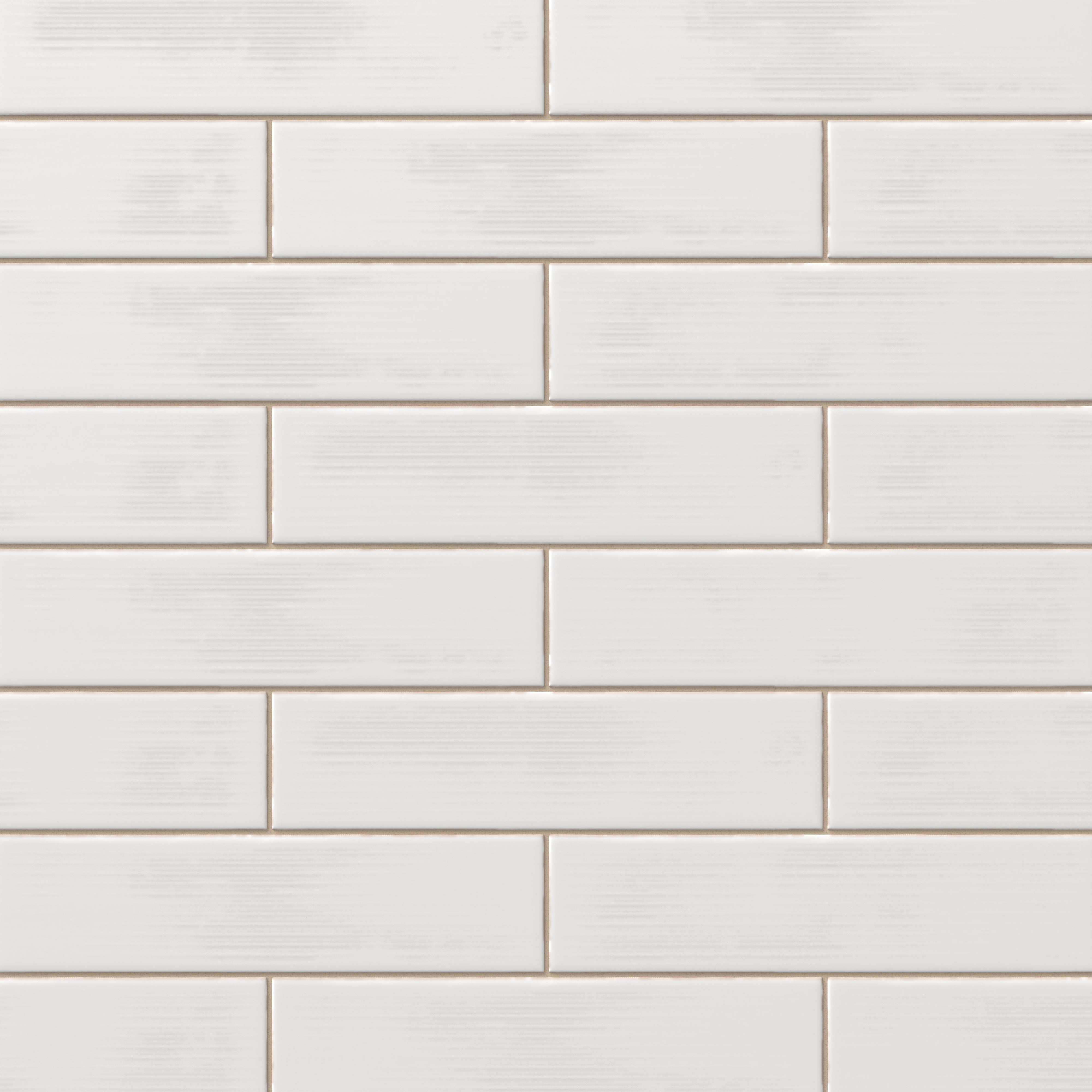 Kai 3x12 Glossy Porcelain Tile in Vintage White