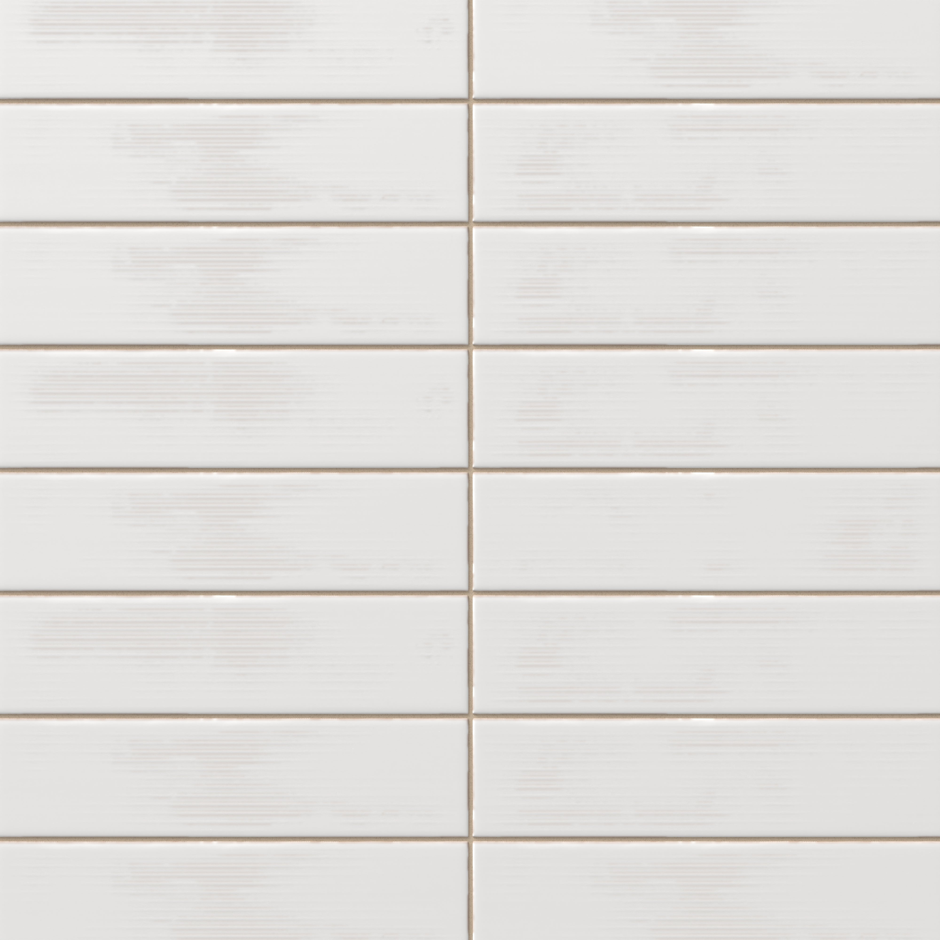 Kai 3x12 Glossy Porcelain Tile in Vintage White