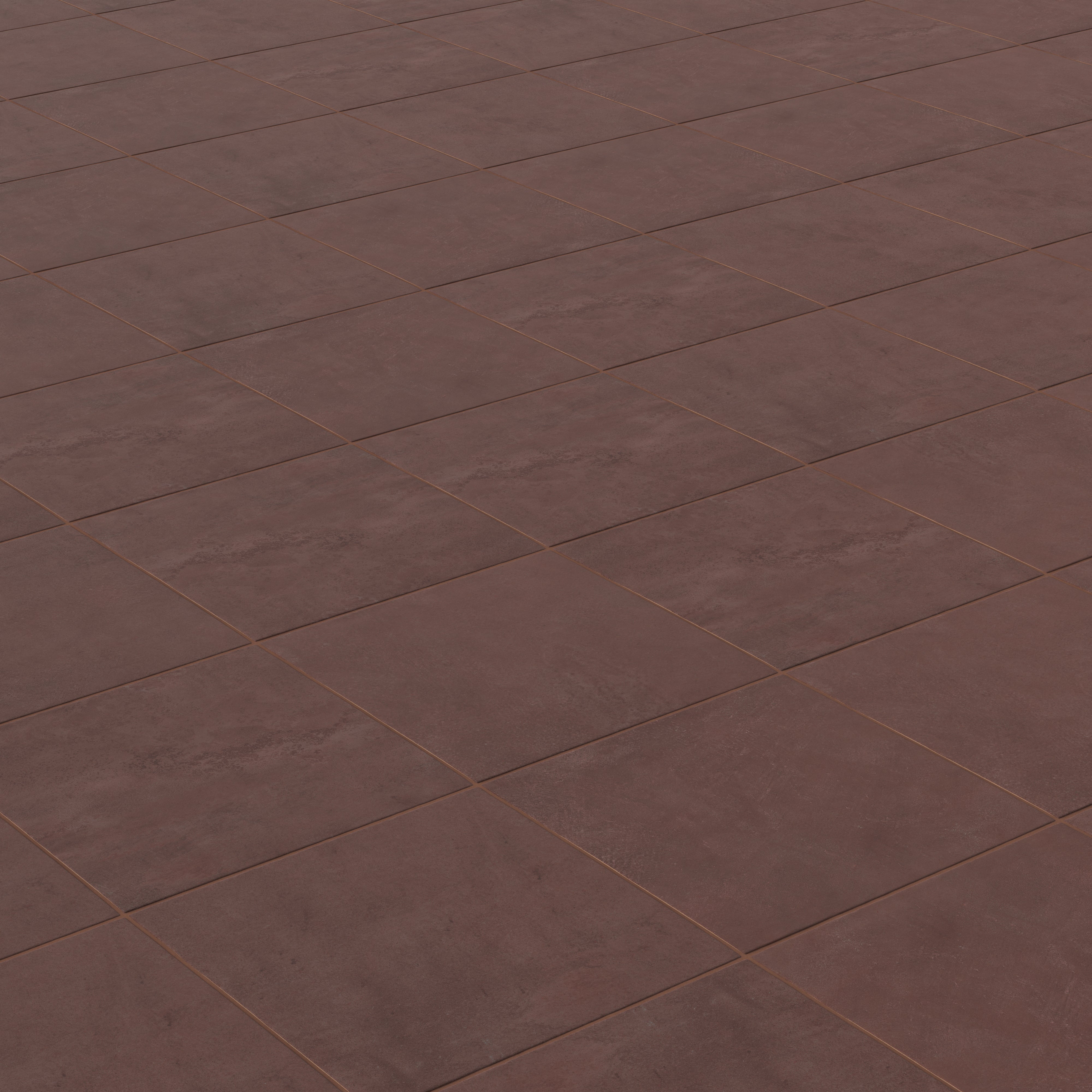 Kai 12x12 Matte Porcelain Tile in Marron