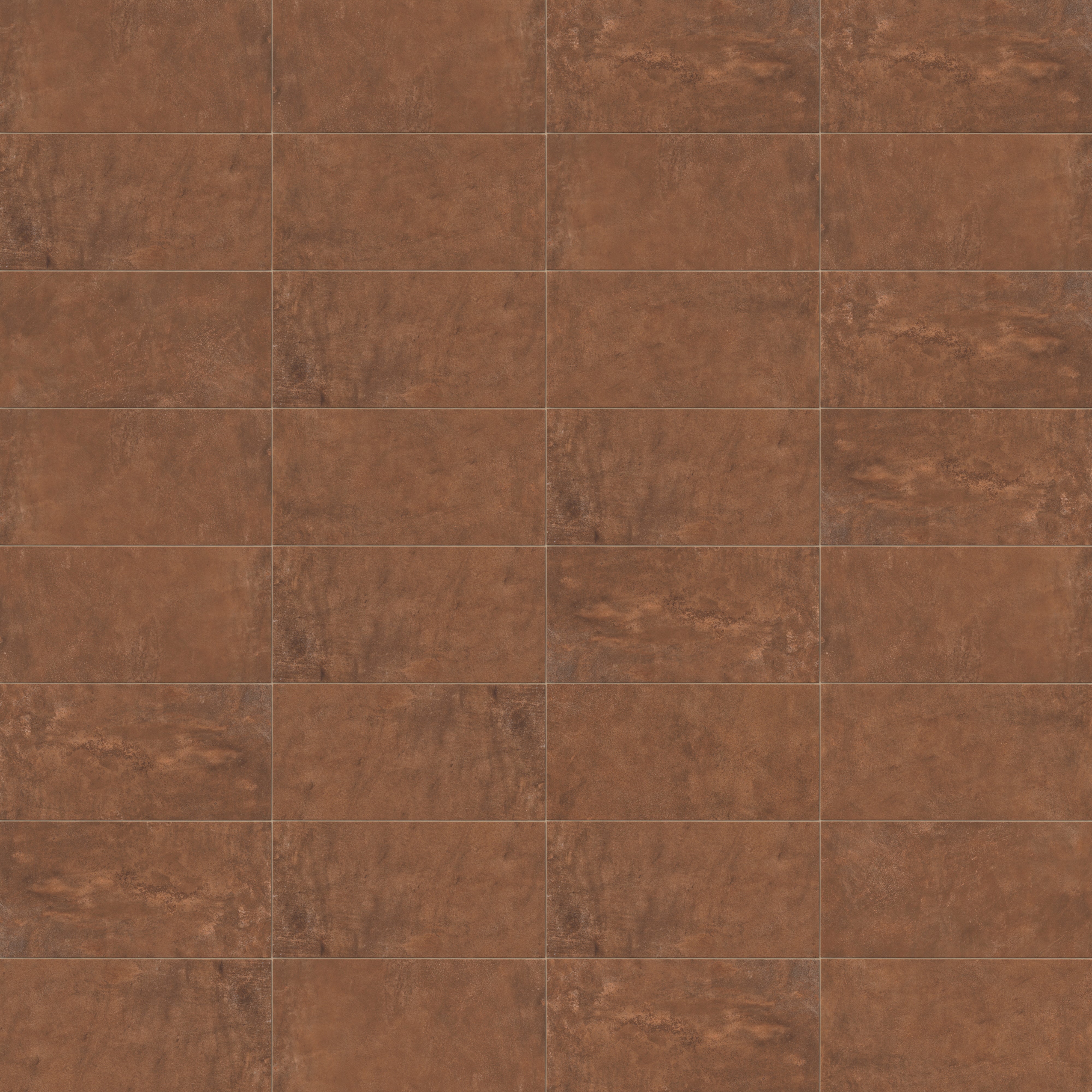 Kai 12x24 Matte Porcelain Tile in Terracotta