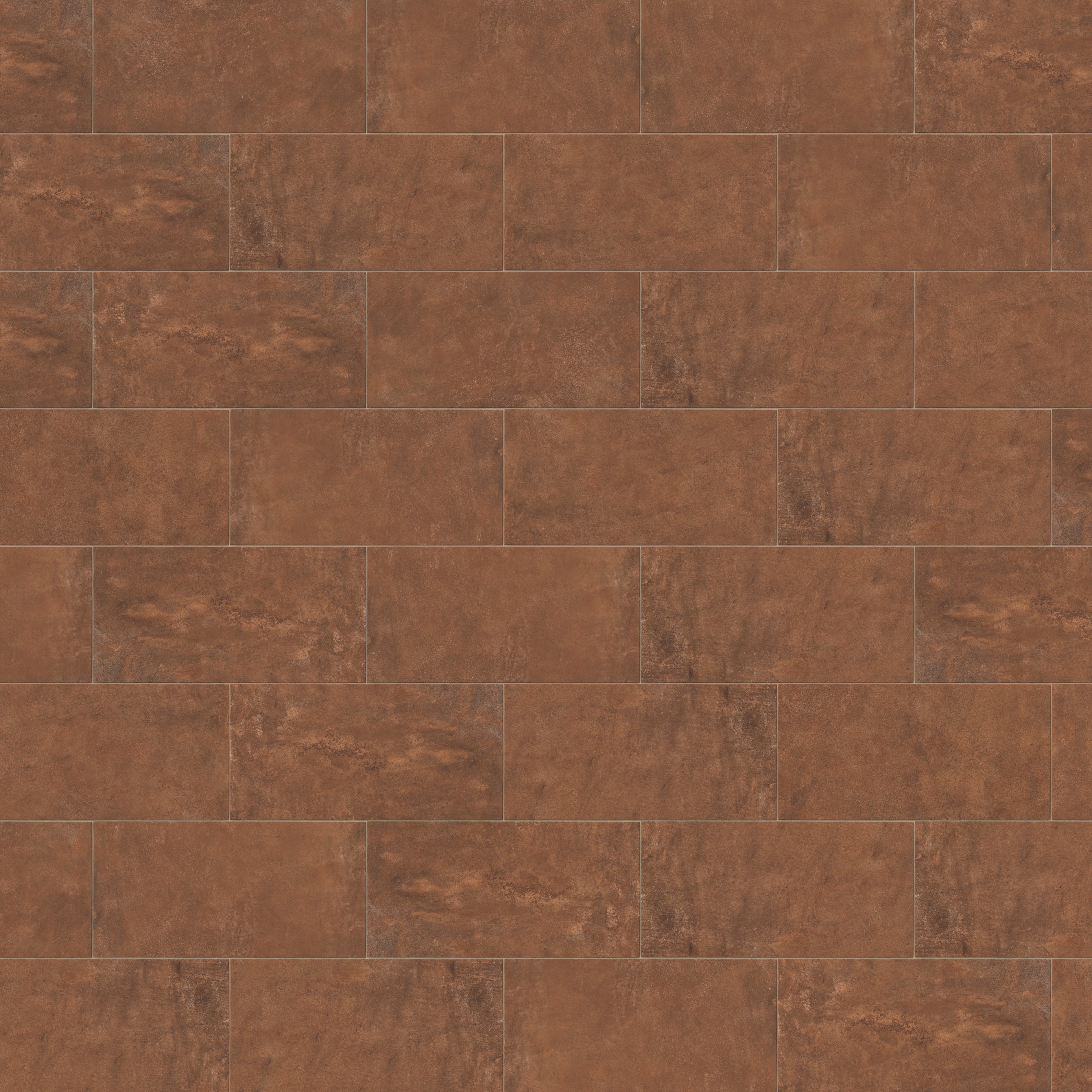 Kai 12x24 Matte Porcelain Tile in Terracotta