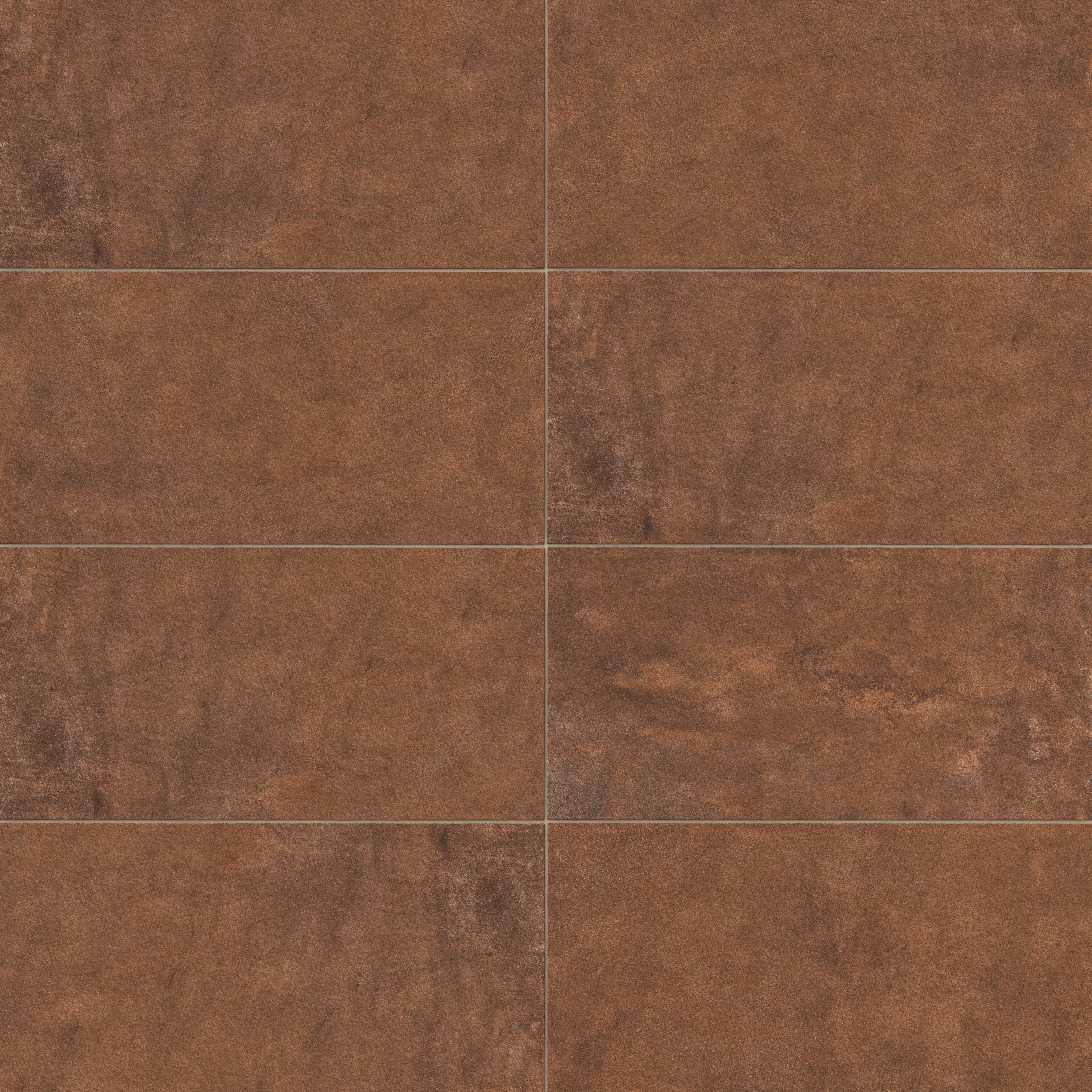 Kai 3x12 Matte Porcelain Tile in Terracotta