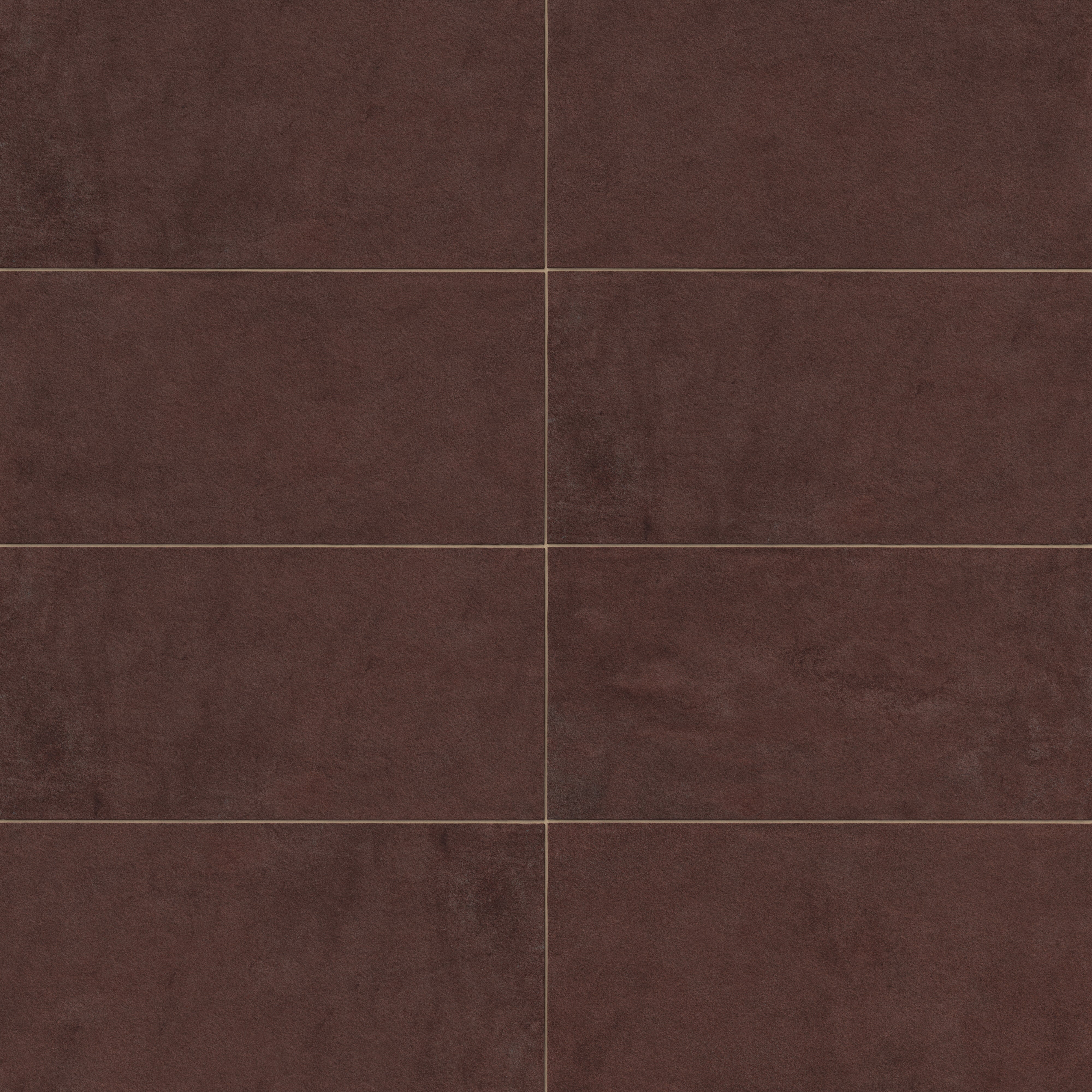 Kai 12x12 Matte Porcelain Tile in Marron