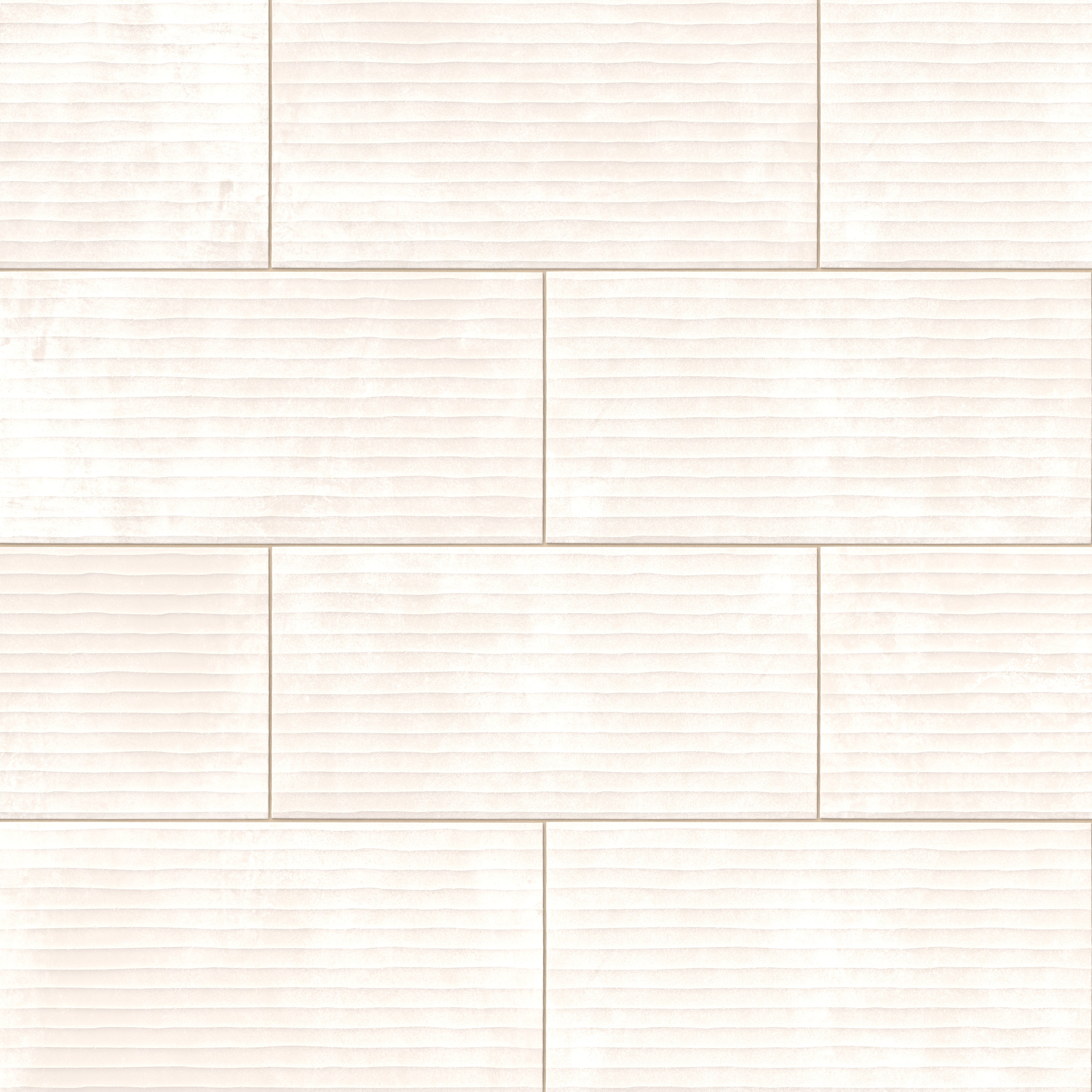 Kai 12x24 Flute Porcelain Tile in Whisper