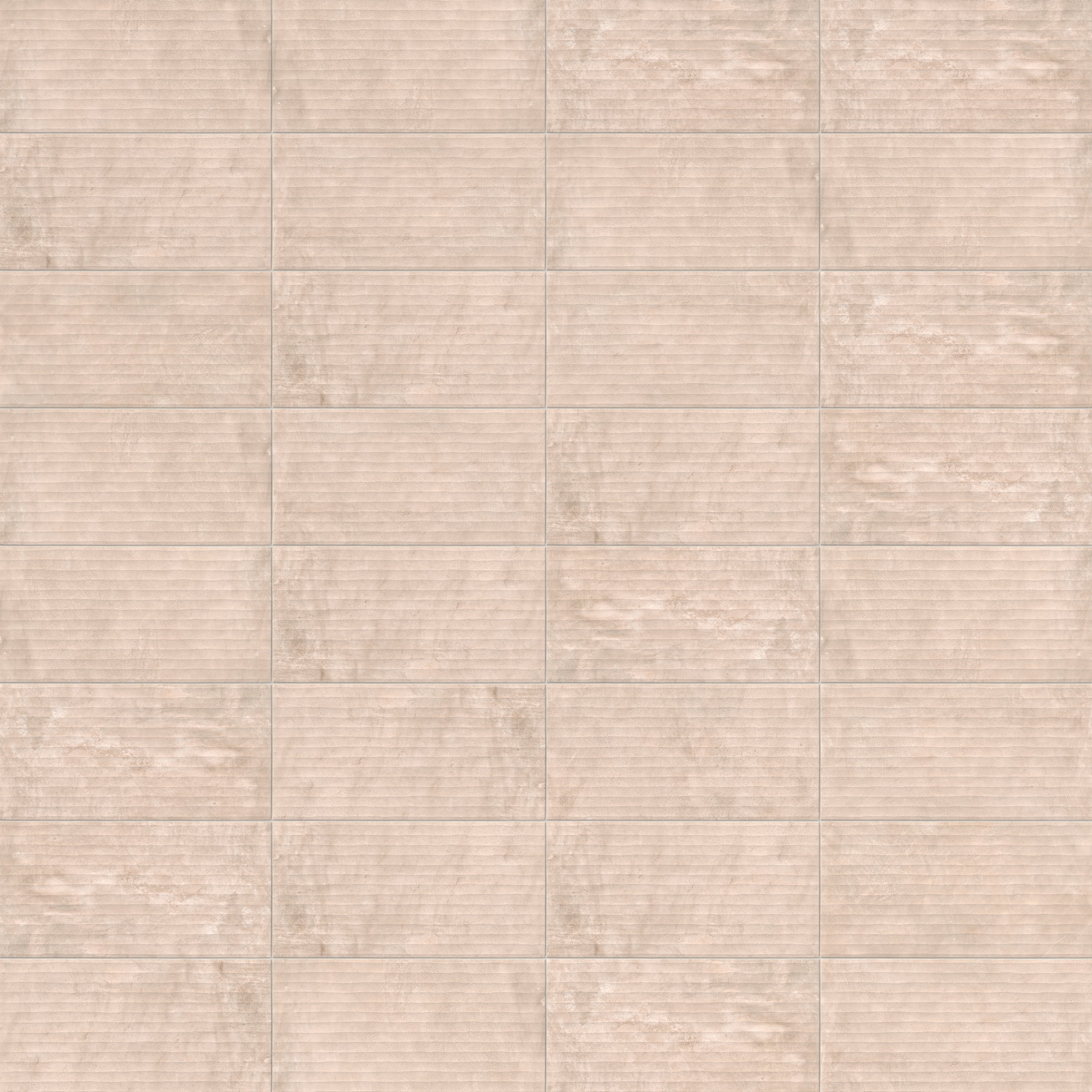 Kai 12x24 Flute Porcelain Tile in Alabaster