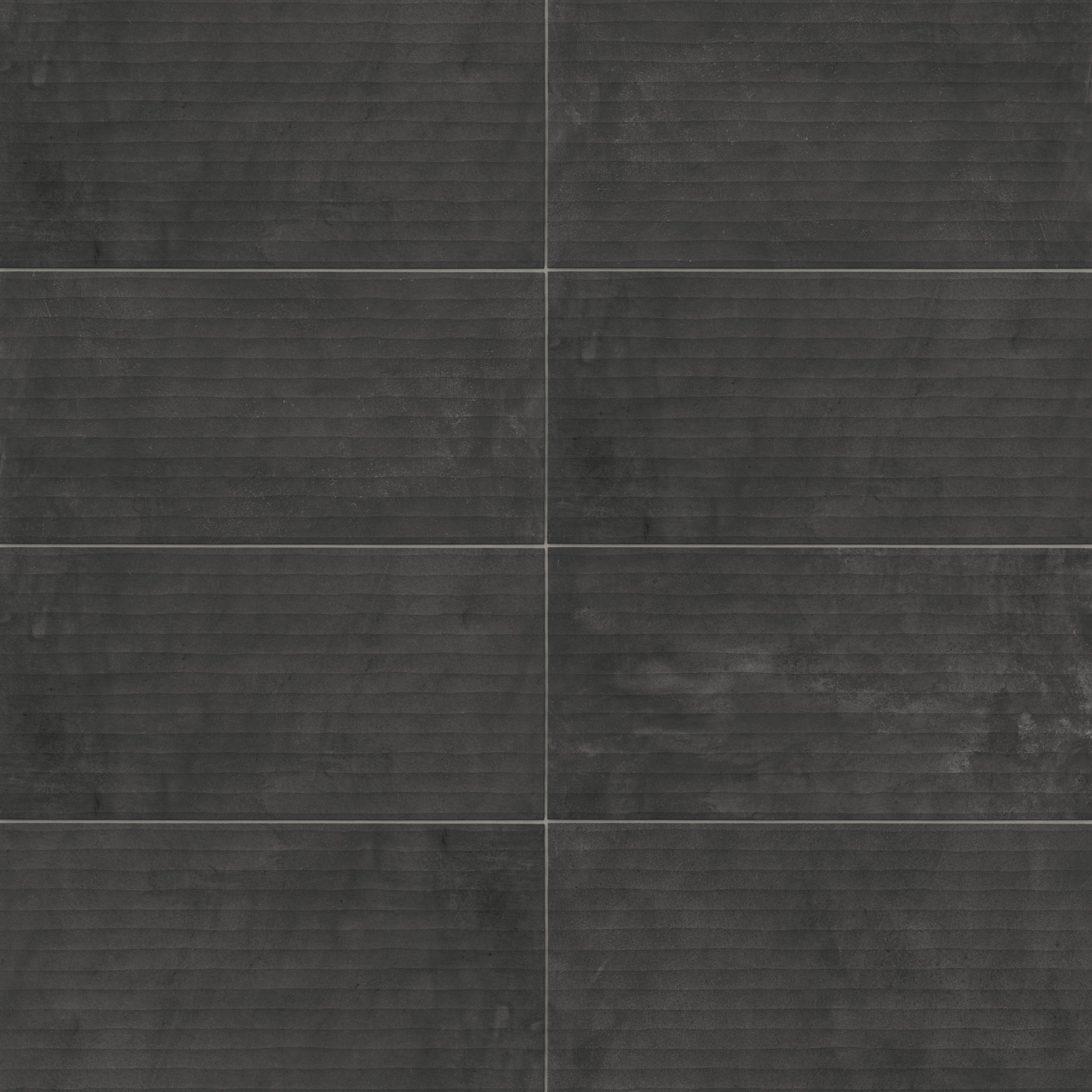 Kai 12x24 Flute Porcelain Tile in Moka