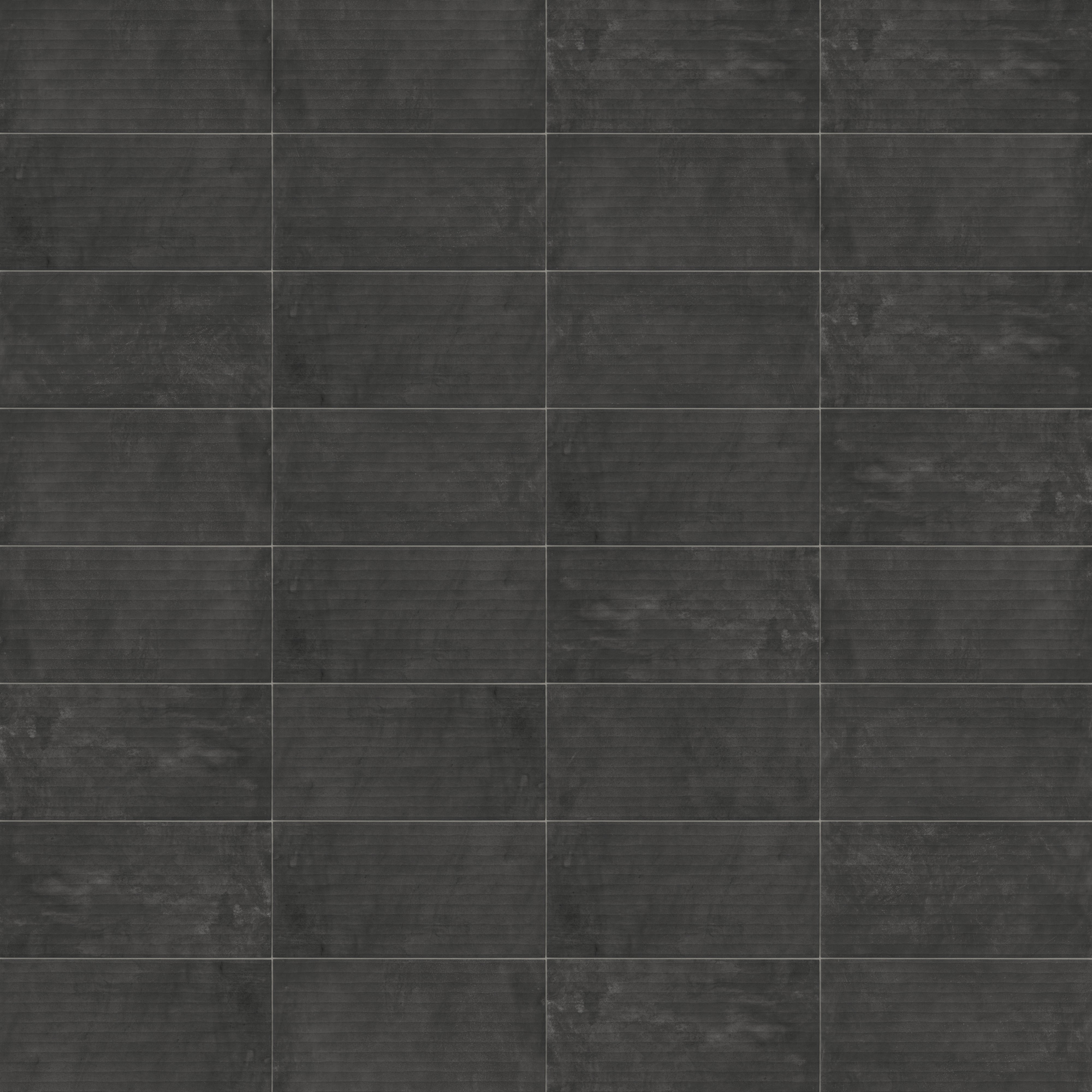 Kai 12x24 Flute Porcelain Tile in Moka