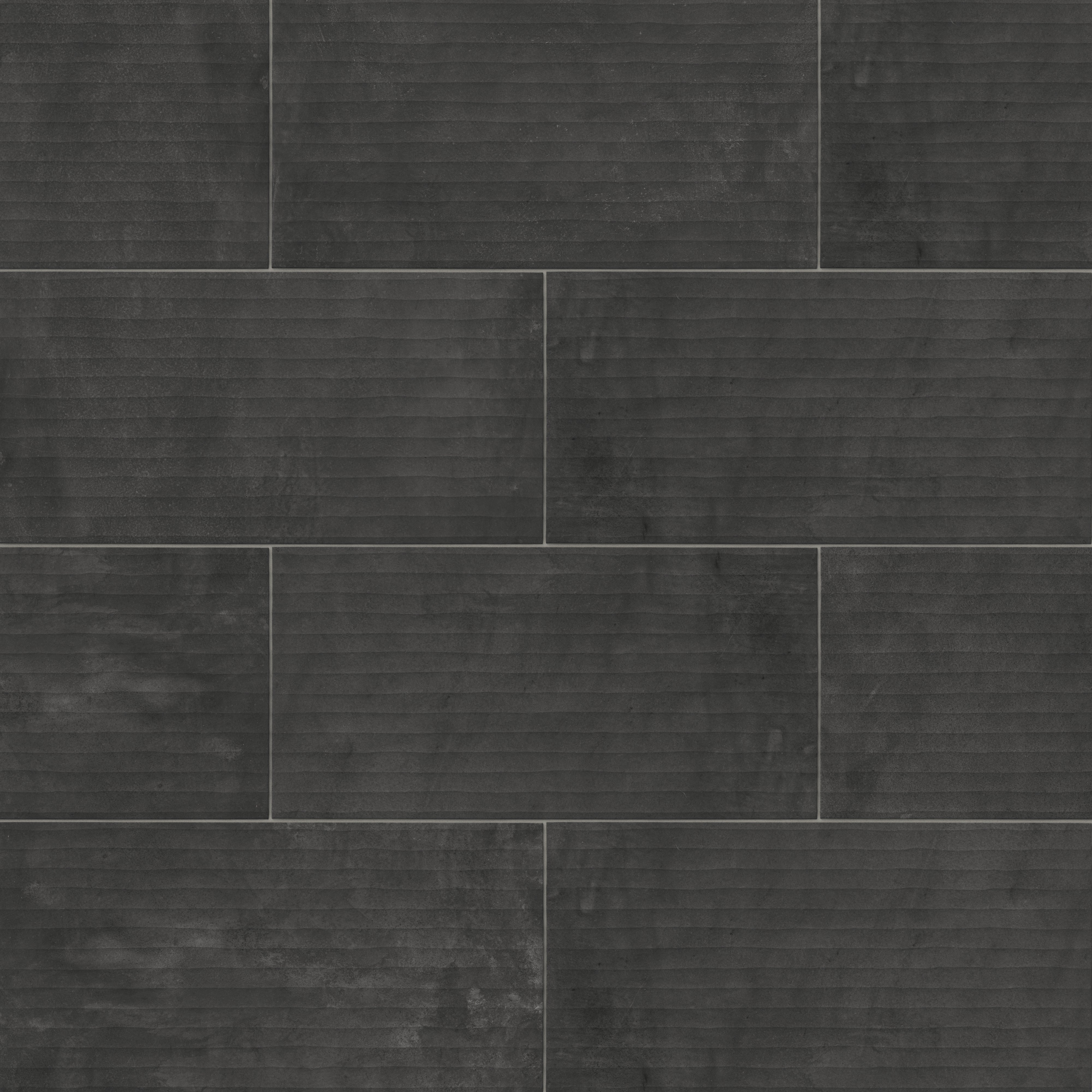 Kai 12x24 Flute Porcelain Tile in Moka