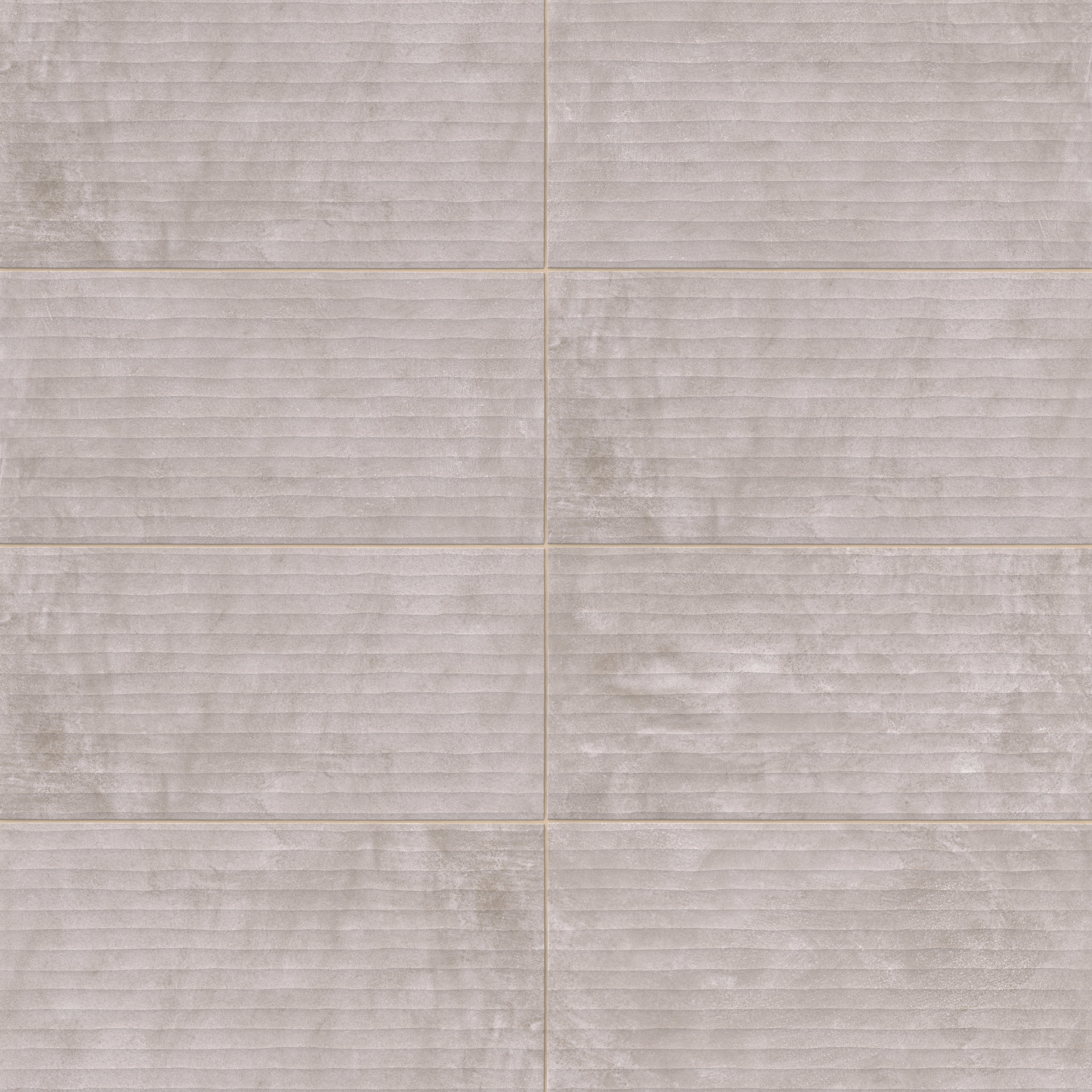 Kai 12x24 Flute Porcelain Tile in Smoke