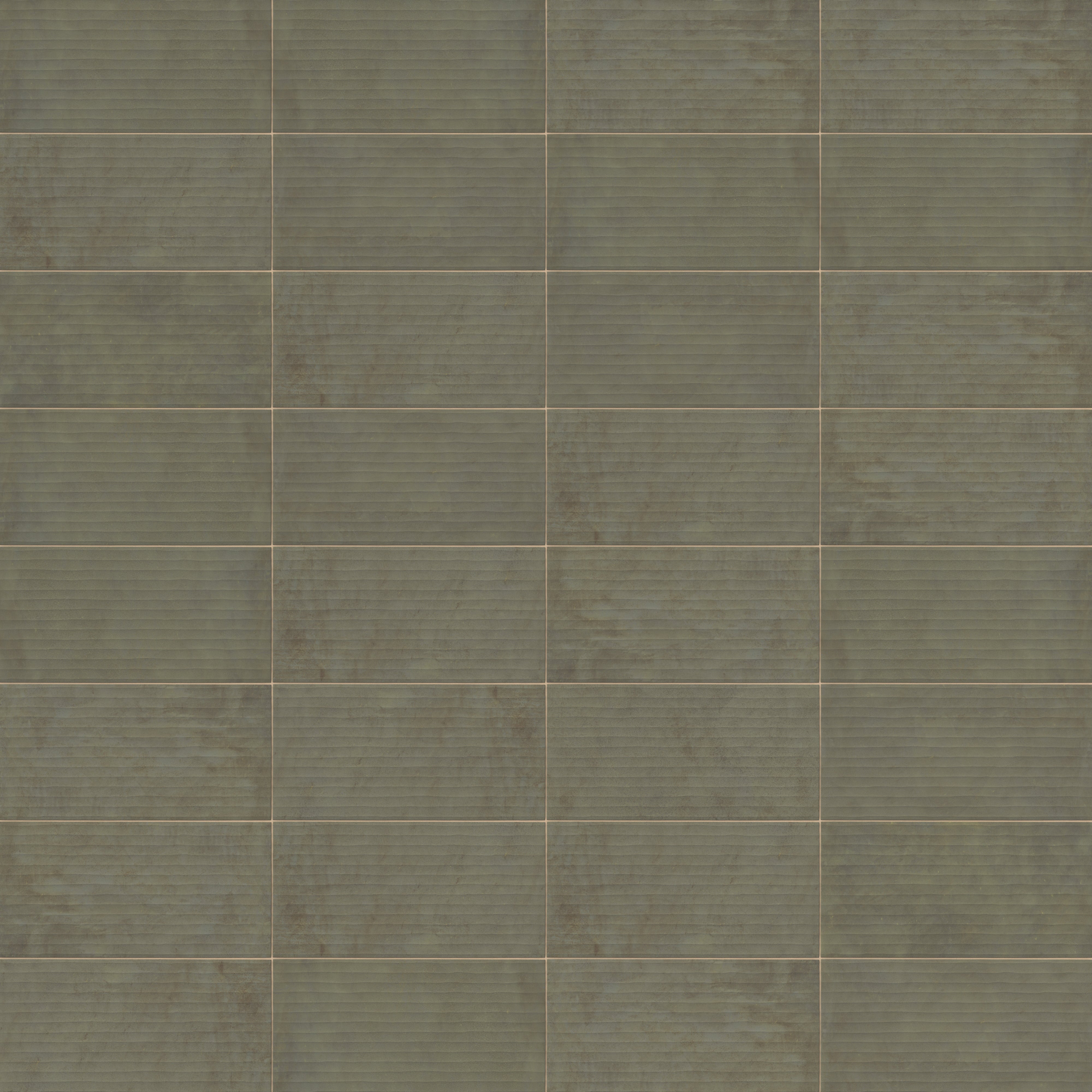 Kai 12x24 Flute Porcelain Tile in Jade