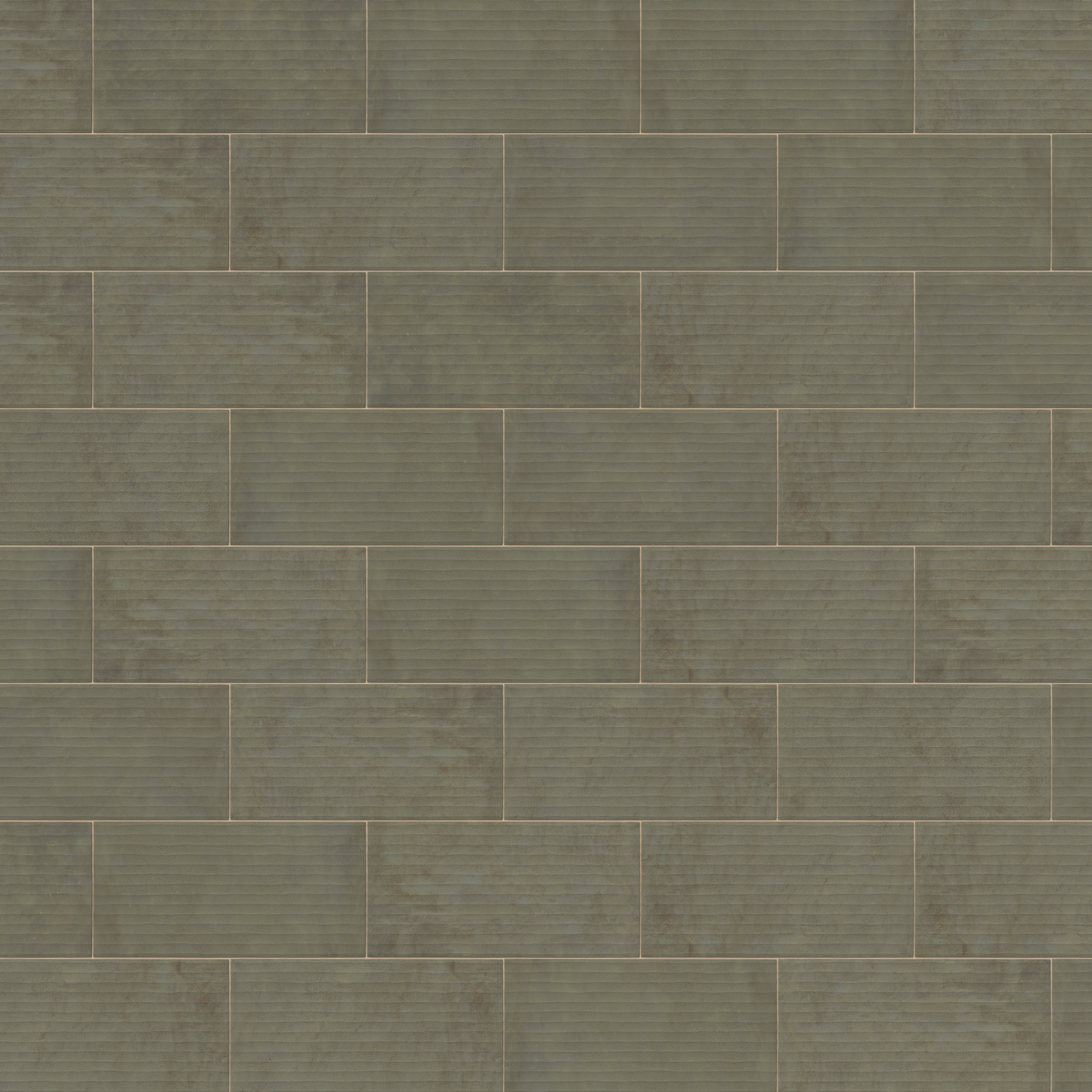 Kai 12x24 Flute Porcelain Tile in Jade