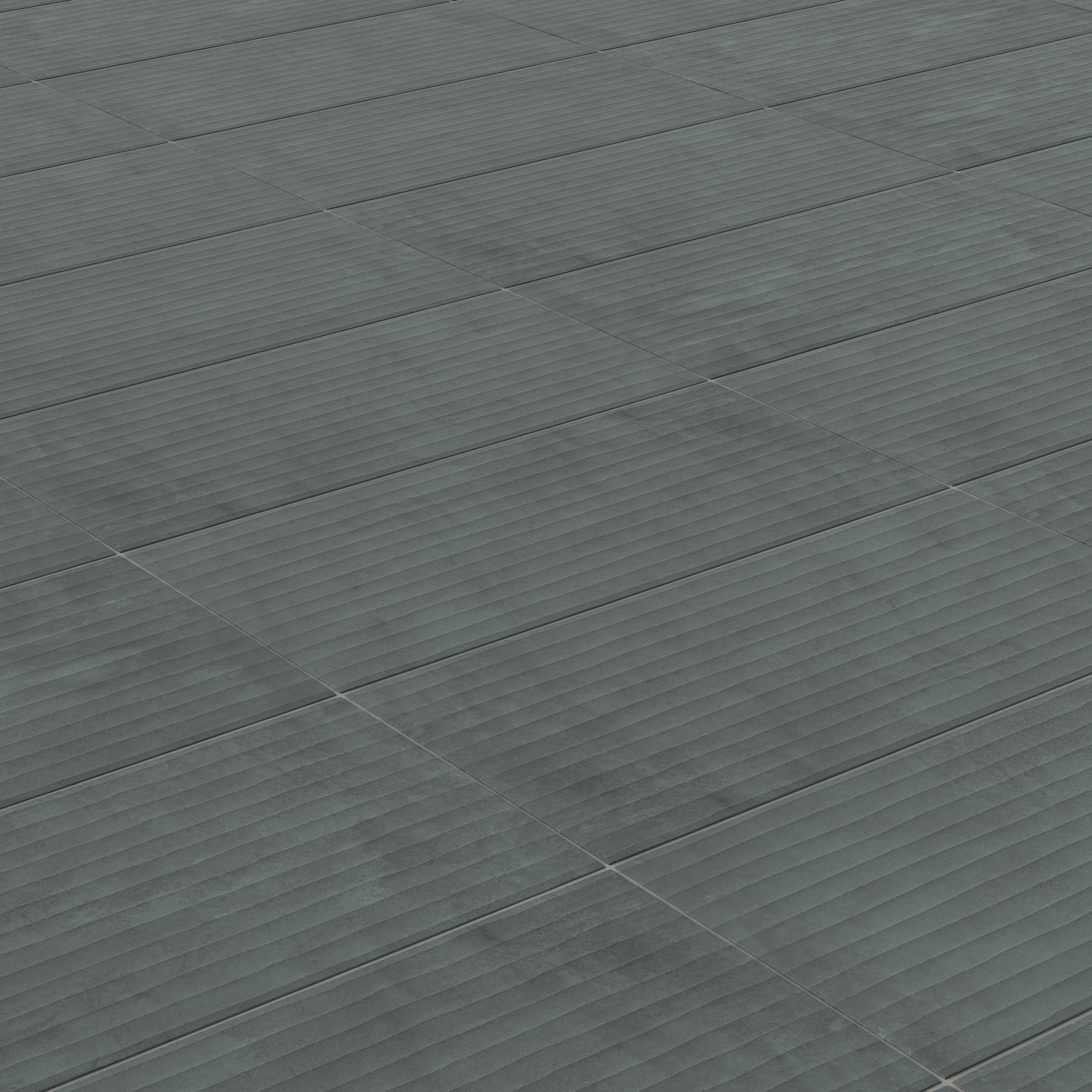 Kai 12x24 Flute Porcelain Tile in Marine