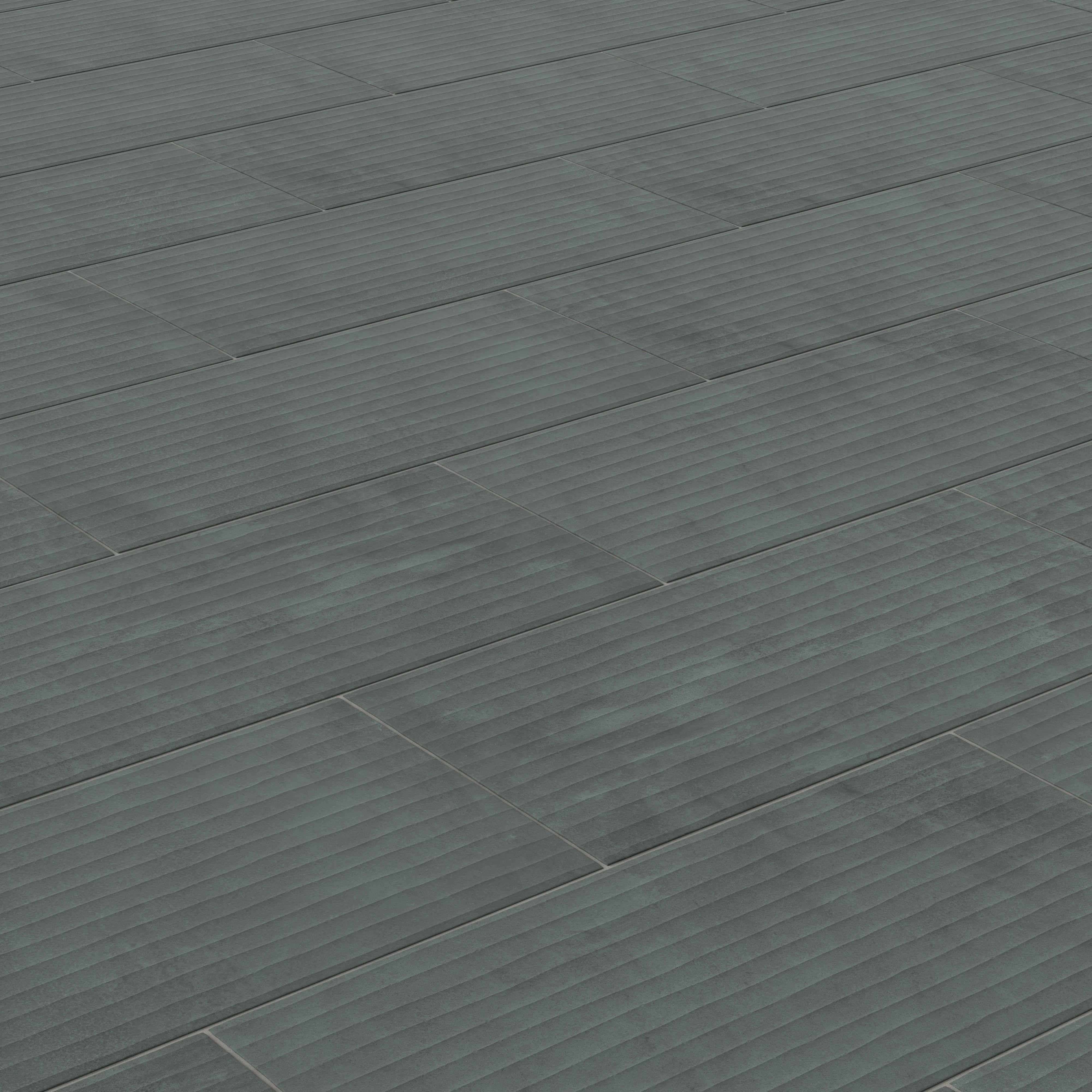 Kai 12x24 Flute Porcelain Tile in Marine