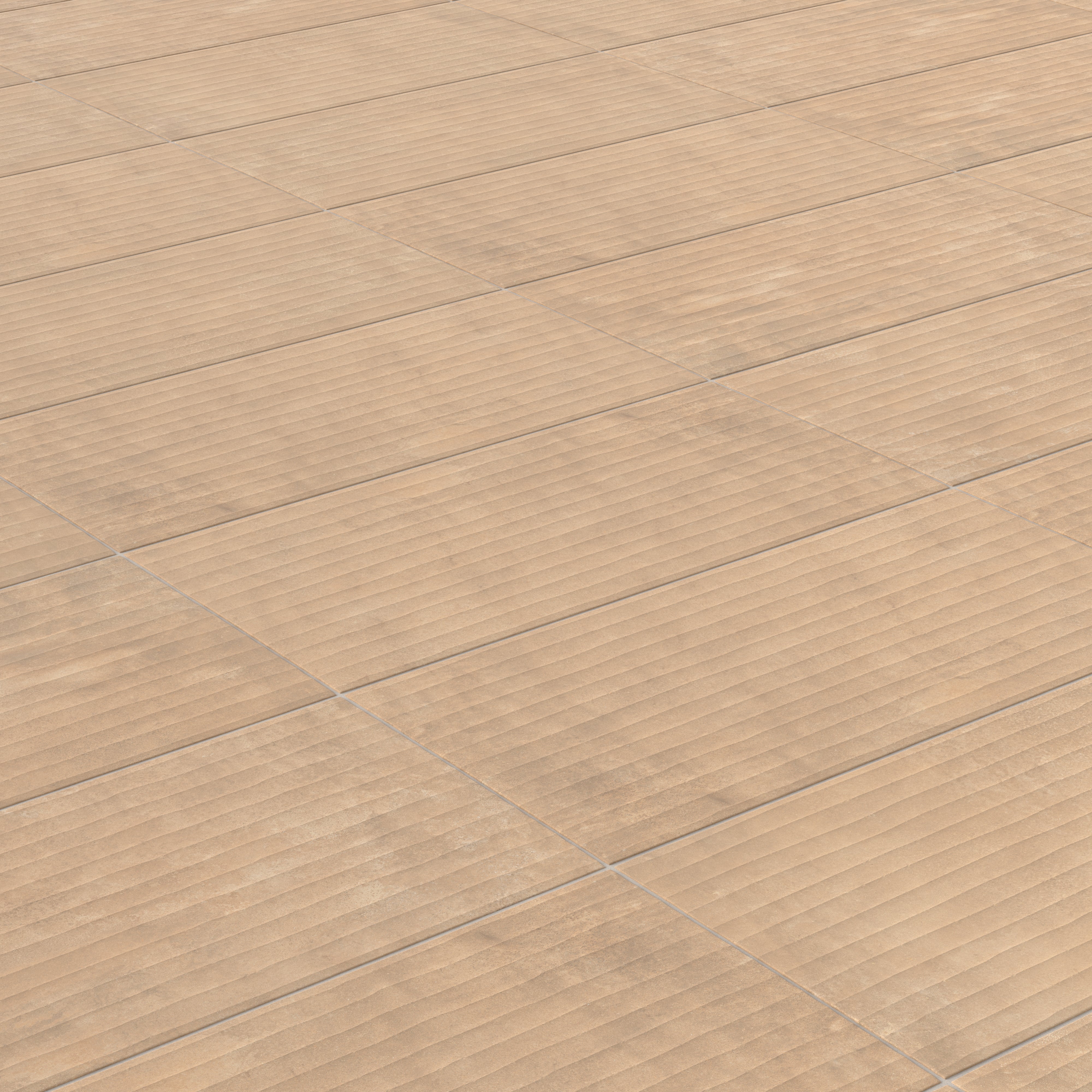 Kai 12x24 Flute Porcelain Tile in Buttercup