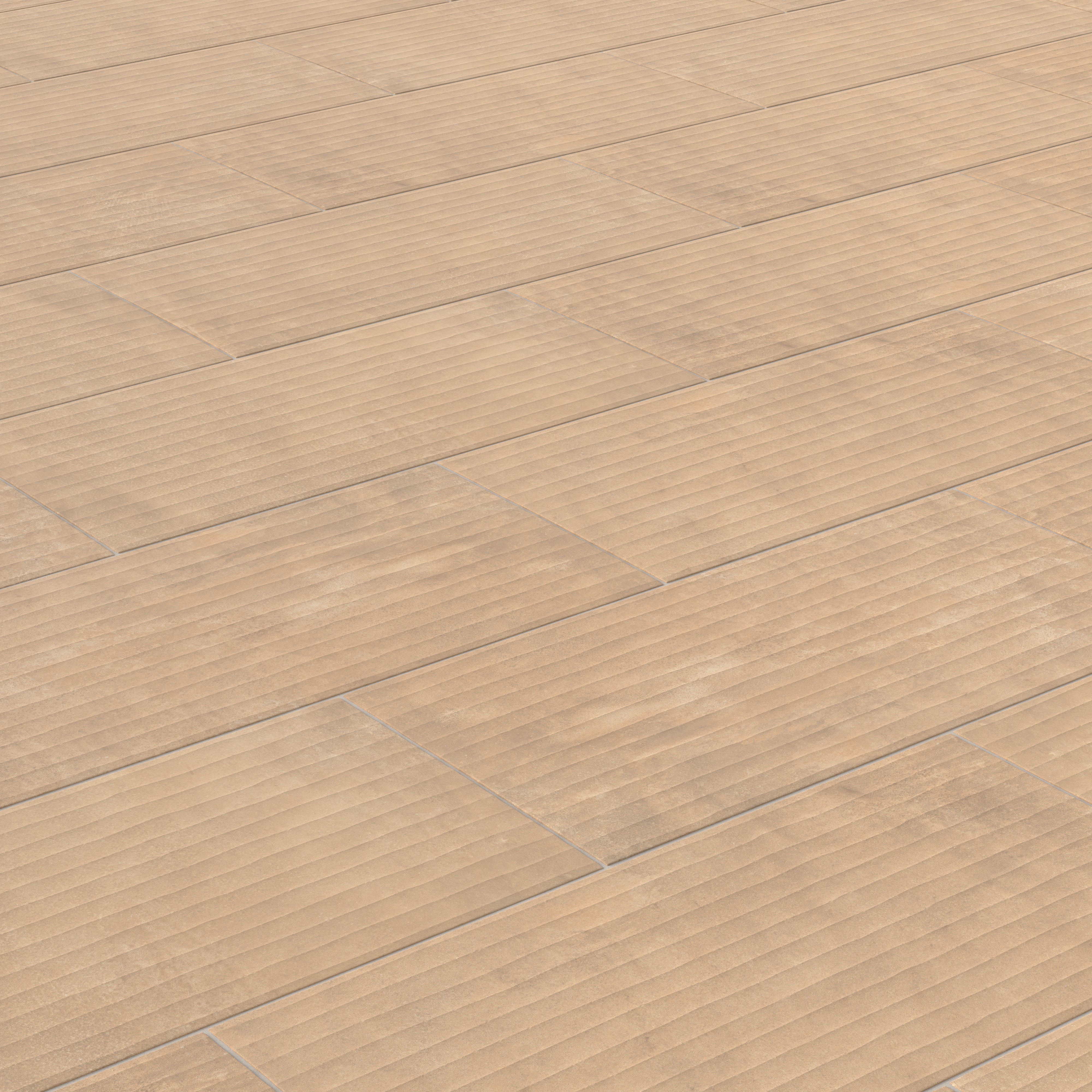 Kai 12x24 Flute Porcelain Tile in Buttercup