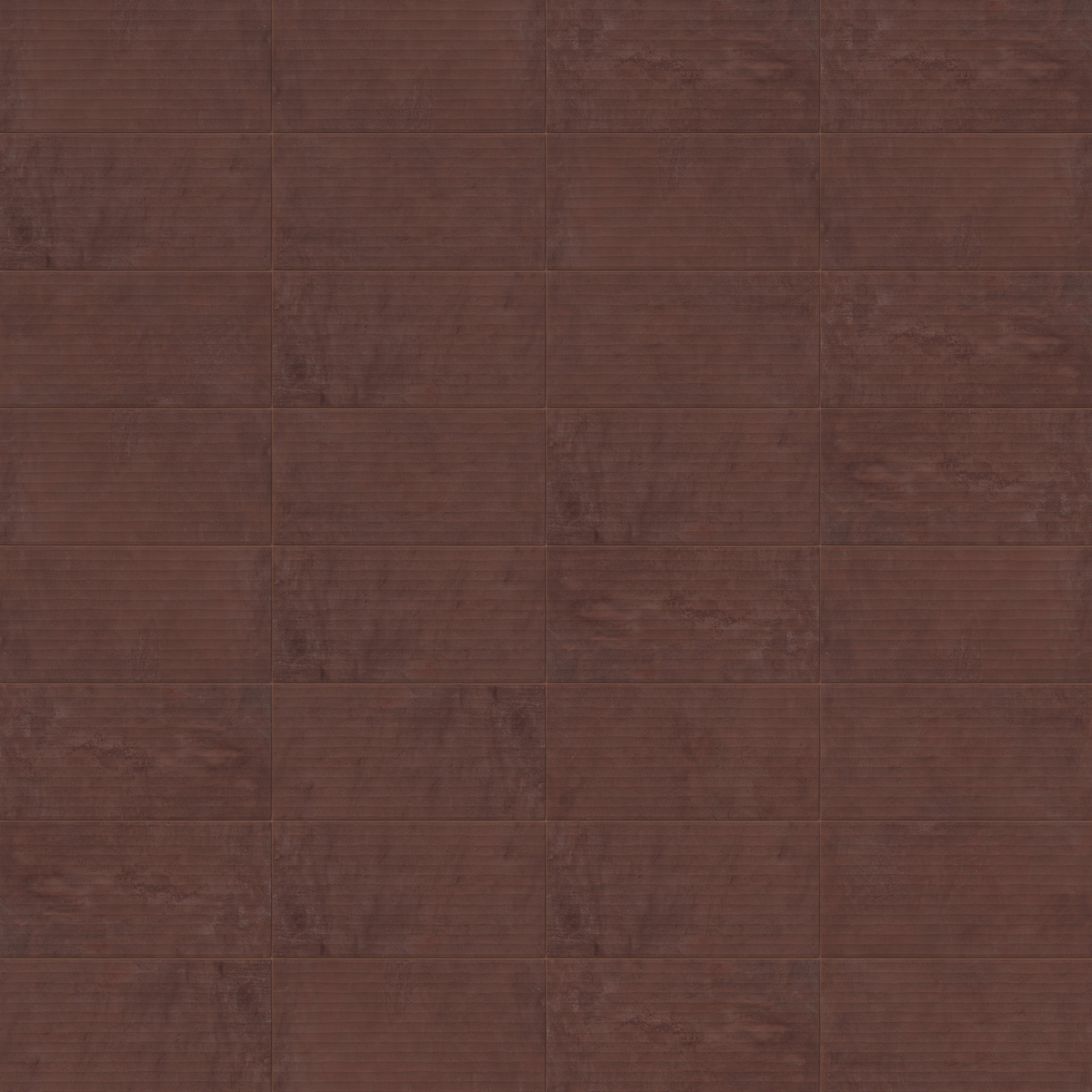Kai 12x24 Flute Porcelain Tile in Marron