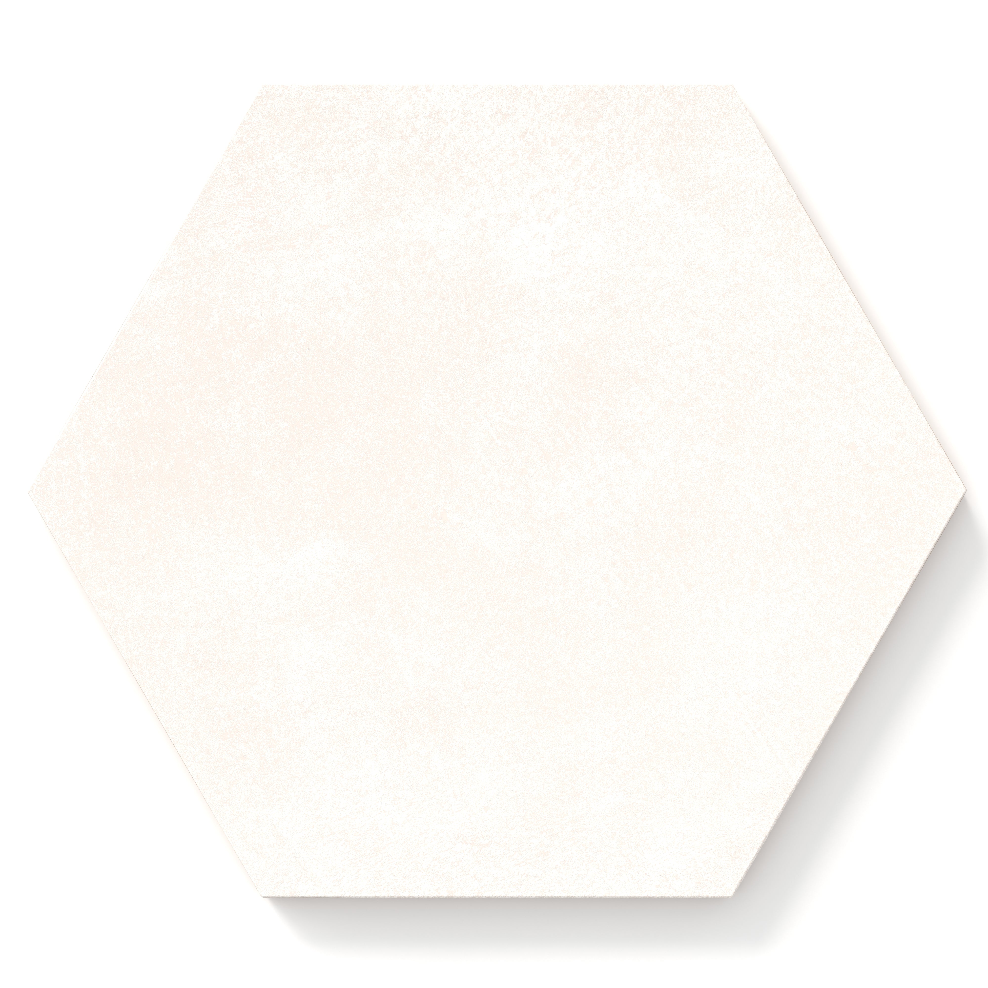 Kai 10x10 Matte Porcelain Hexagon Tile in Whisper