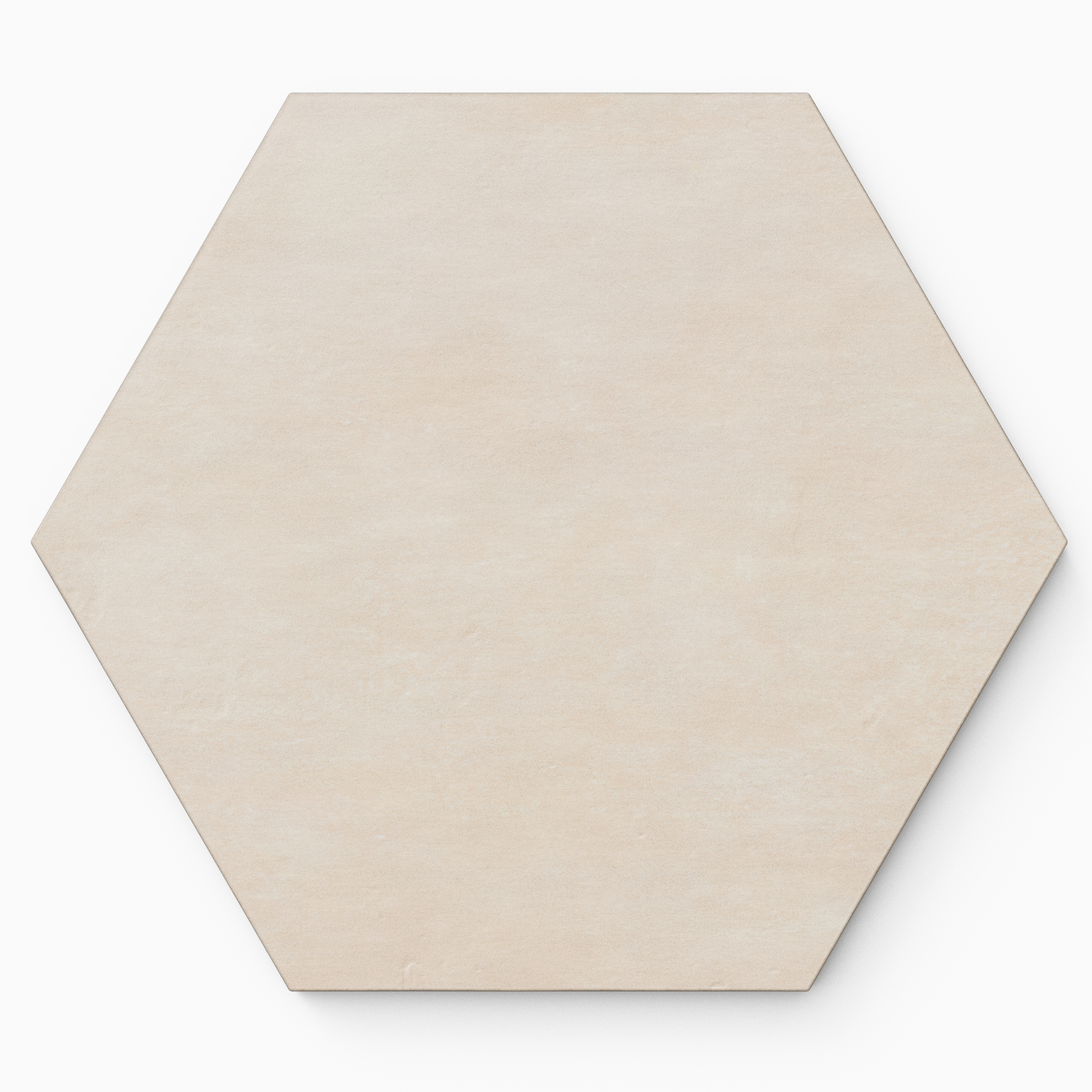 Kai 10x10 Matte Porcelain Hexagon Tile in Alabaster