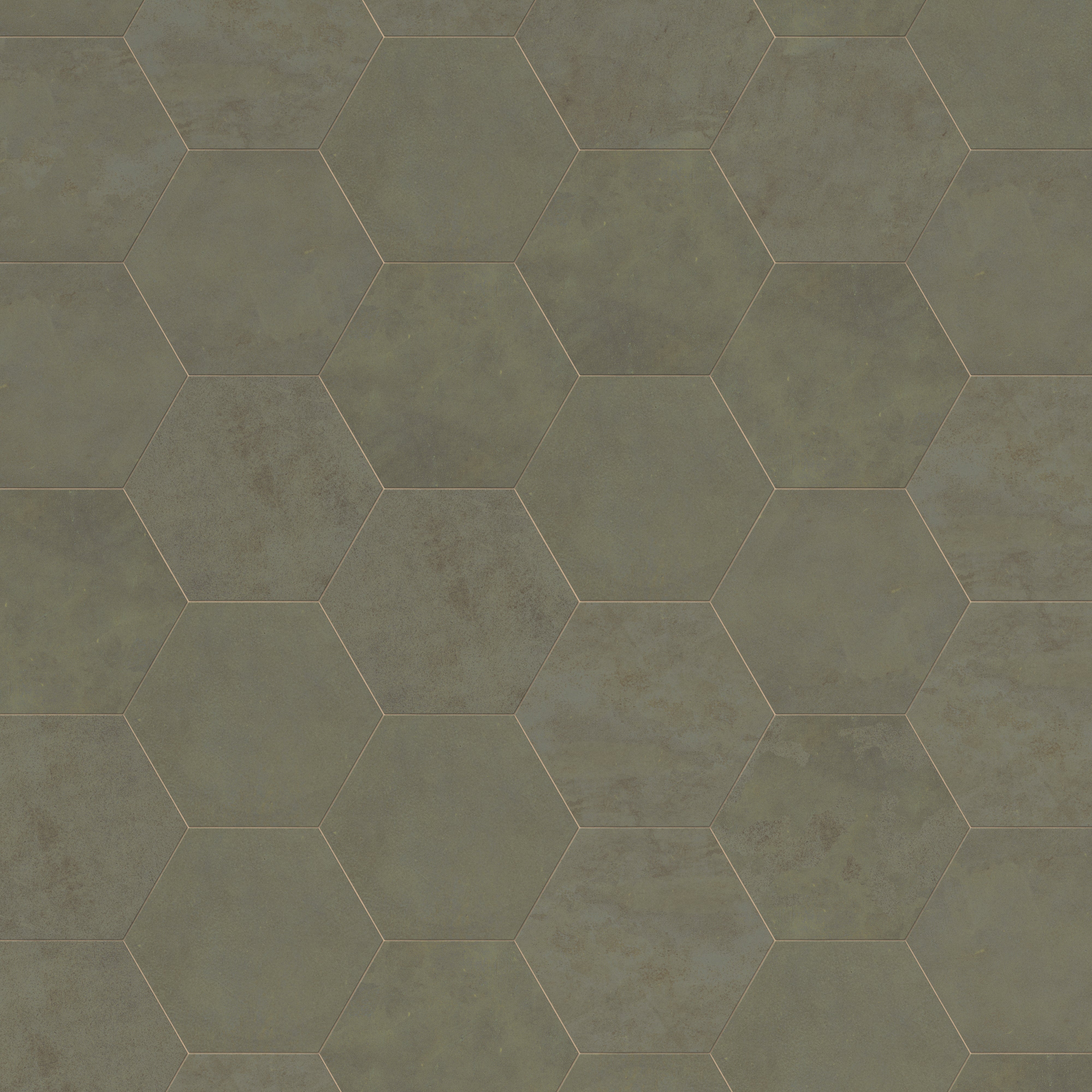 Kai 10x10 Matte Porcelain Hexagon Tile in Jade