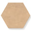 Kai 10x10 Matte Porcelain Hexagon Tile in Buttercup
