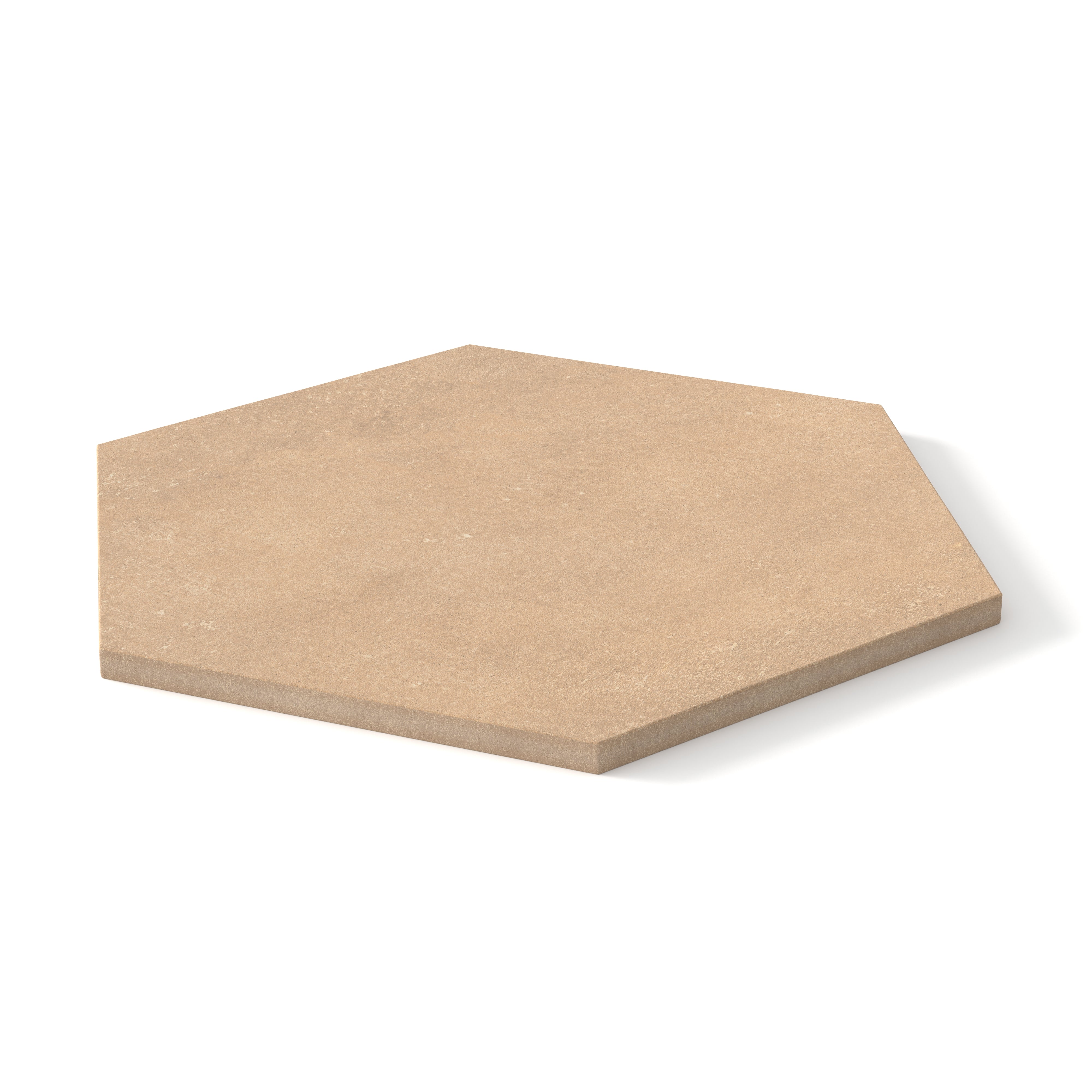 Kai 10x10 Matte Porcelain Hexagon Tile in Buttercup