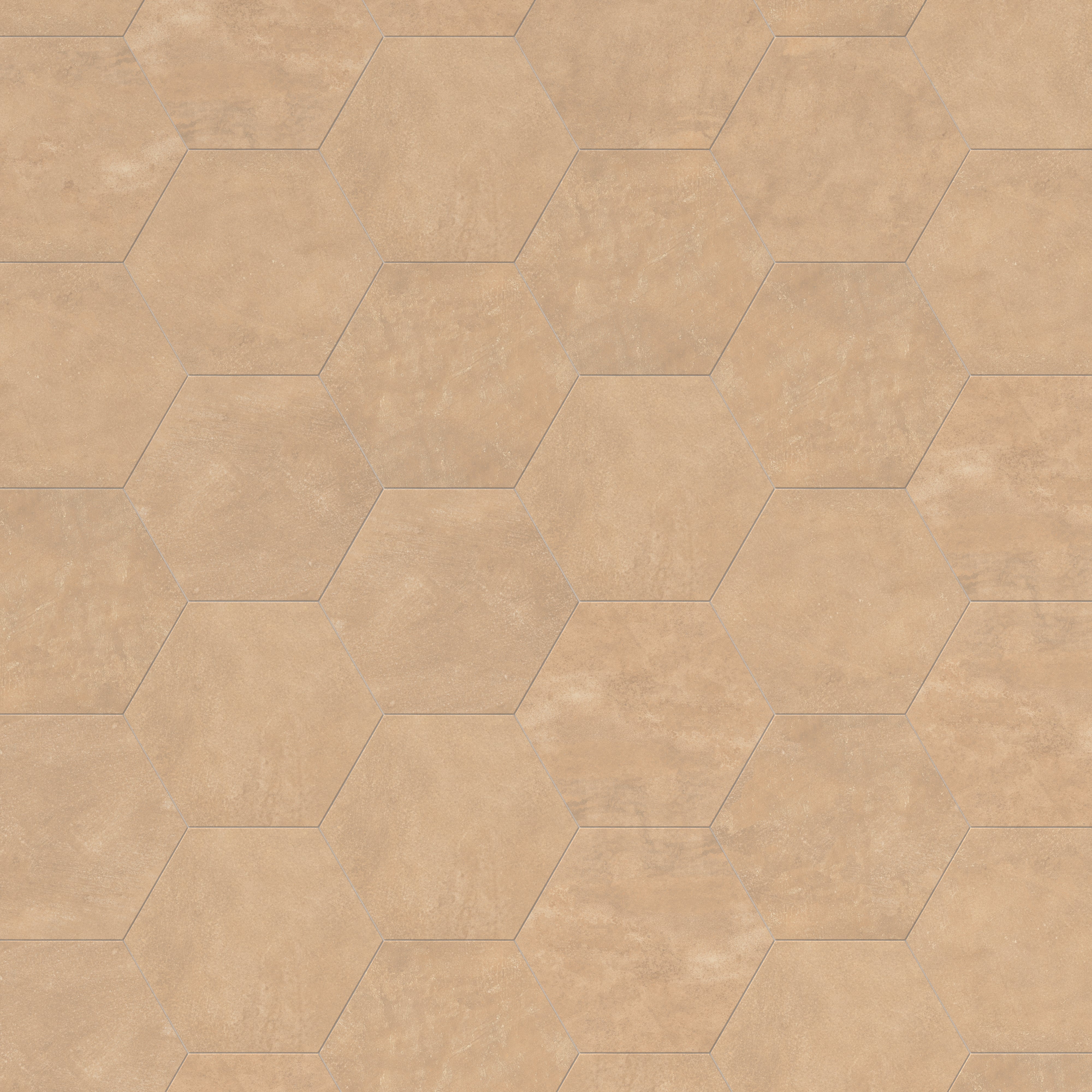 Kai 10x10 Matte Porcelain Hexagon Tile in Buttercup