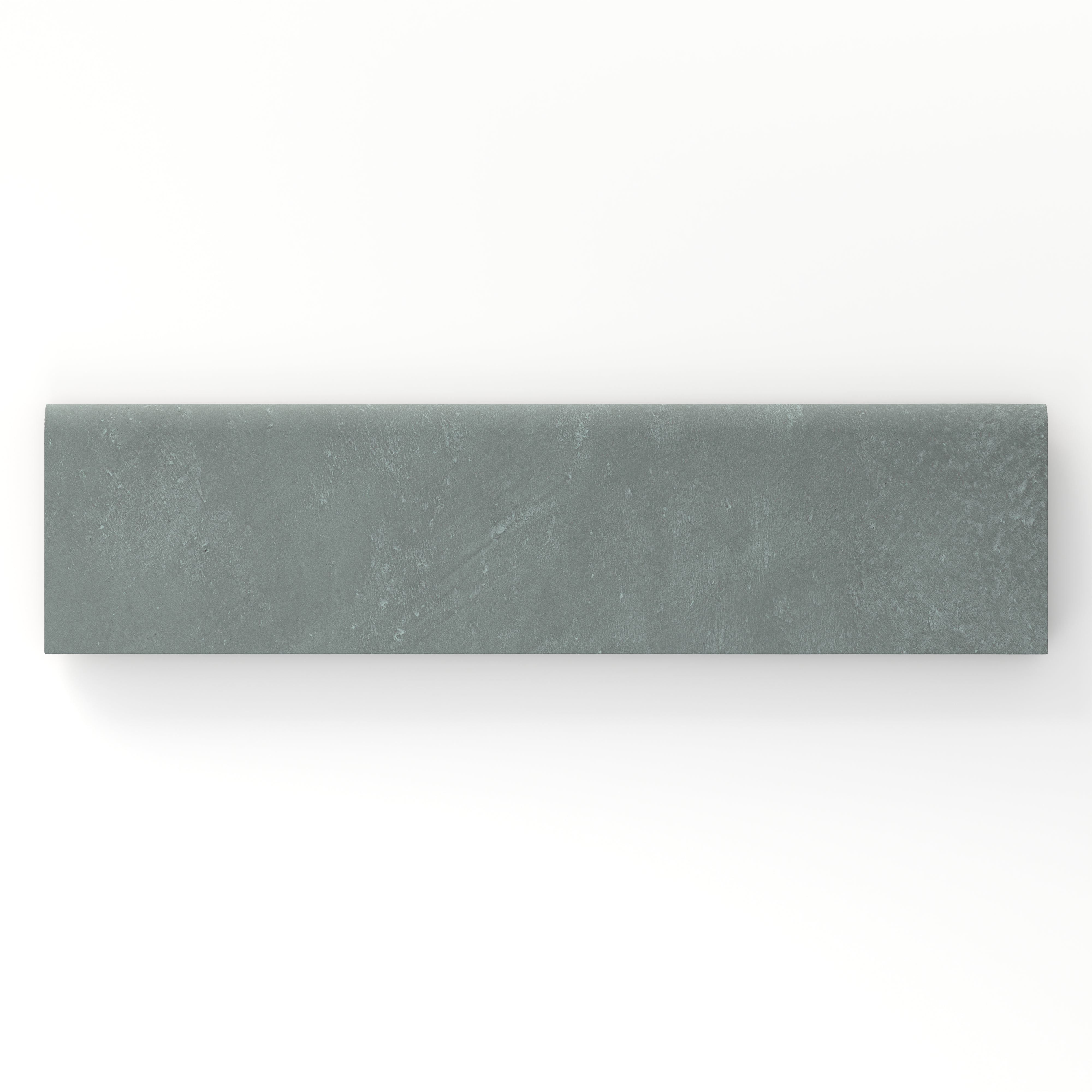 Kai 3x12 Bullnose Matte Porcelain Tile in Moka