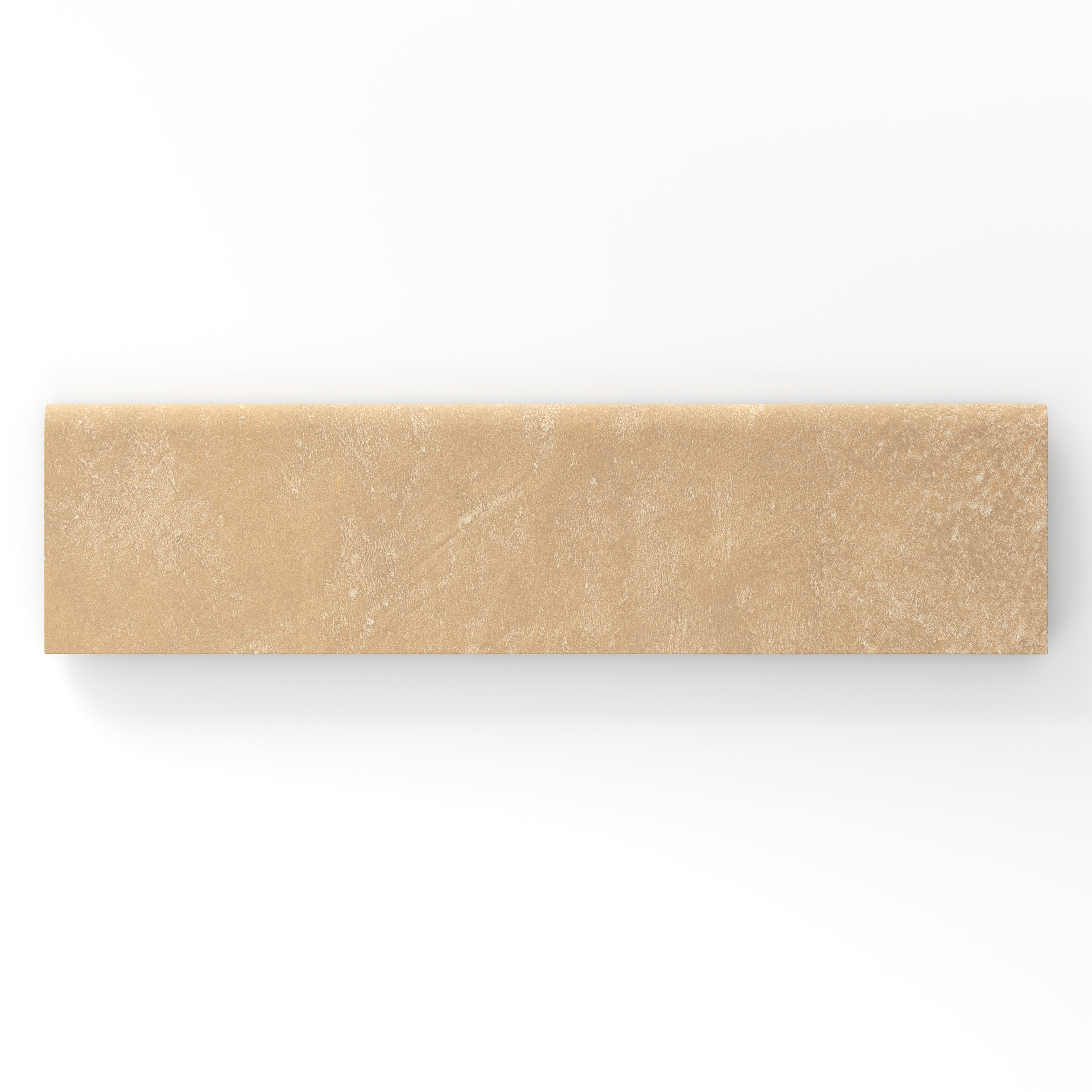 Kai 3x12 Bullnose Matte Porcelain Tile in Buttercup