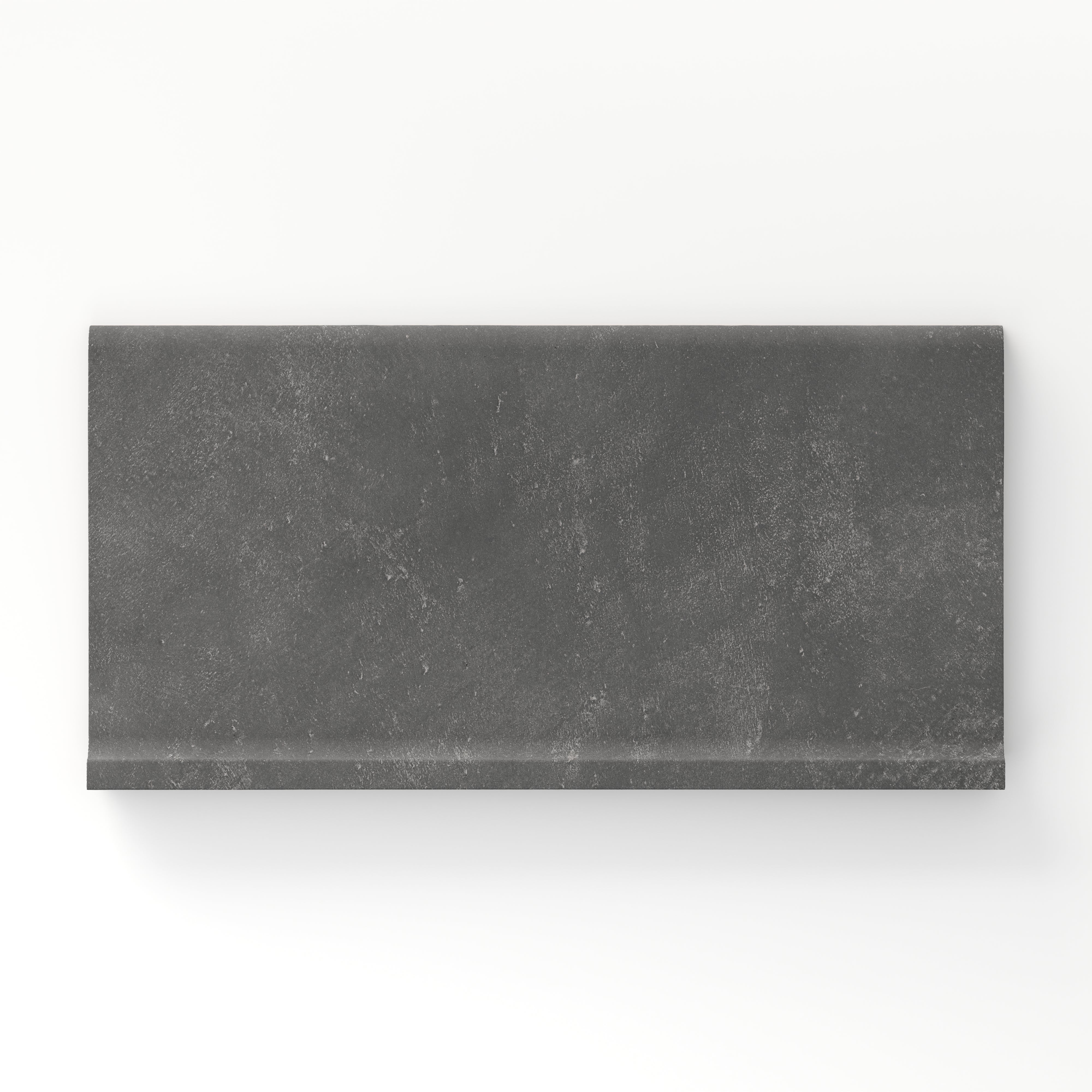 Kai 6x12 Cove Base Matte Porcelain Tile in Moka