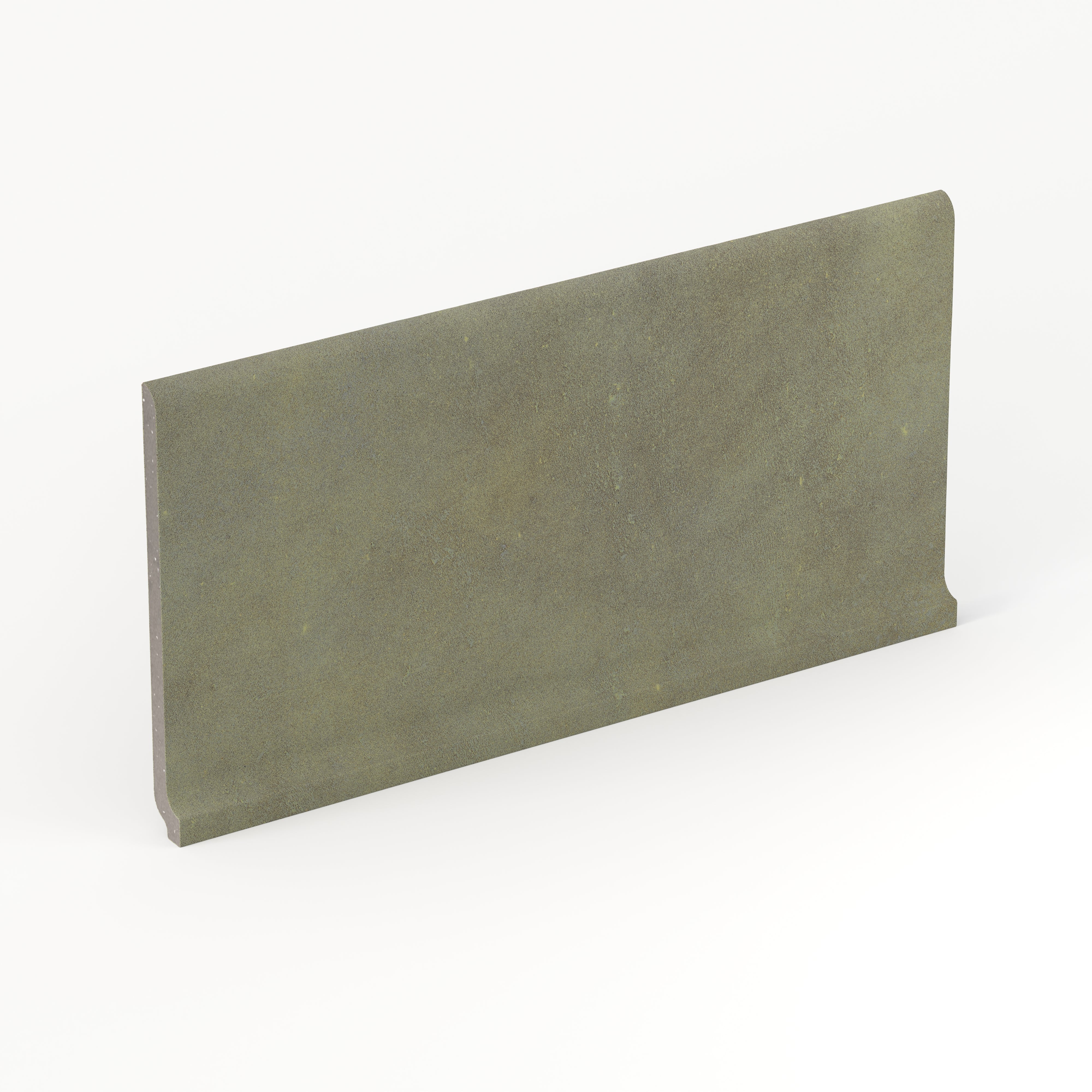Kai 6x12 Cove Base Matte Porcelain Tile in Jade