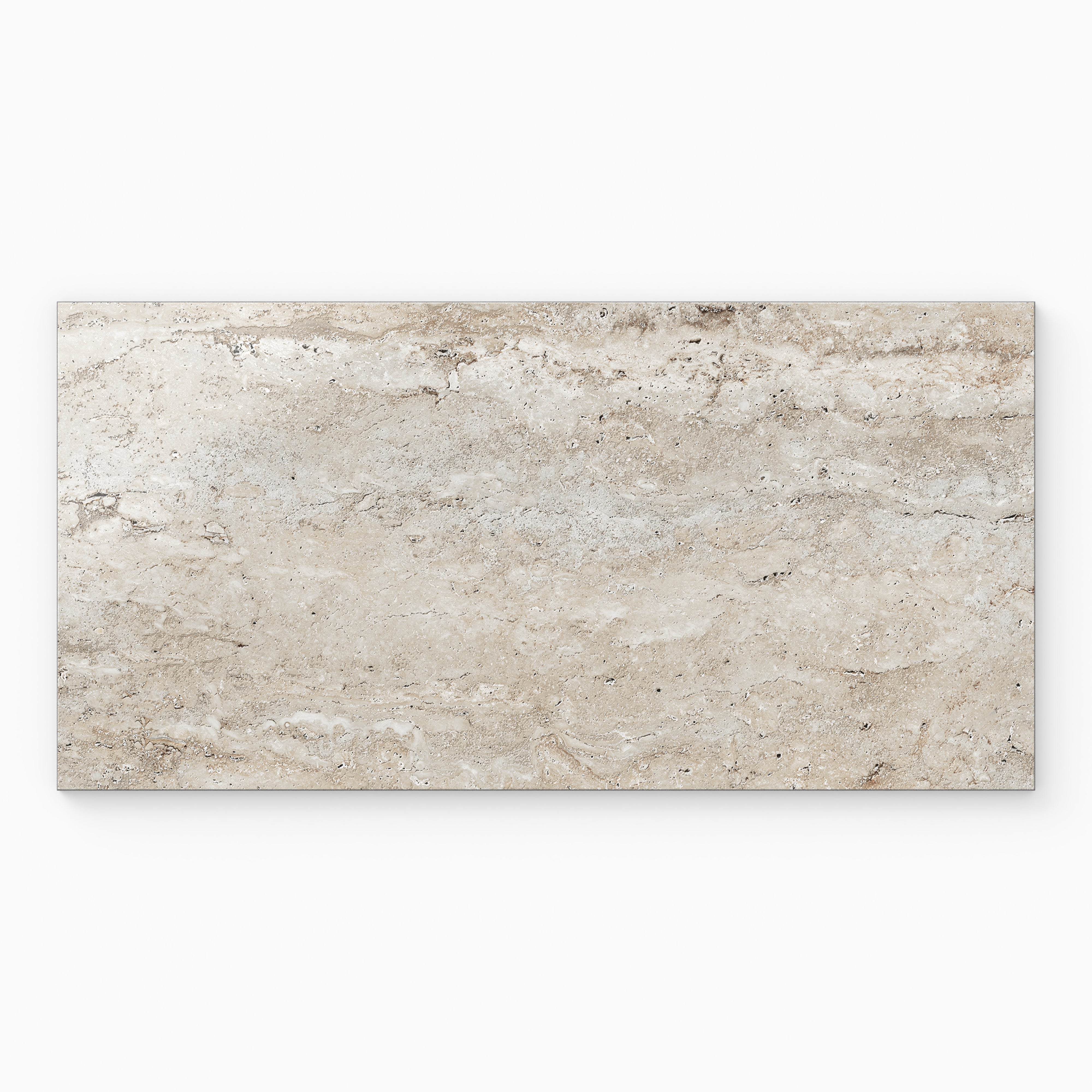 Marlow 12x24 Polished Porcelain Tile in Silver