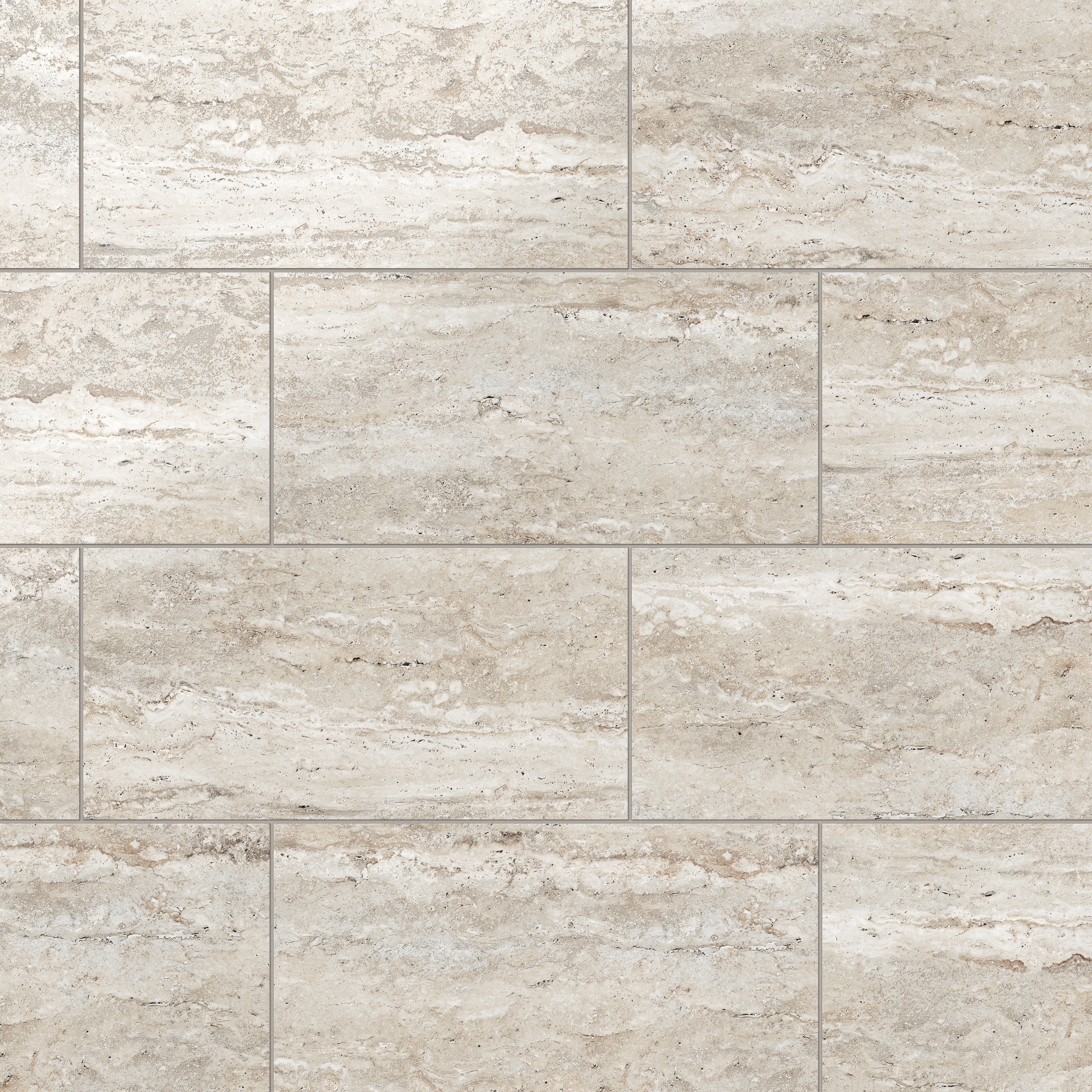 Marlow 12x24 Polished Porcelain Tile in Silver