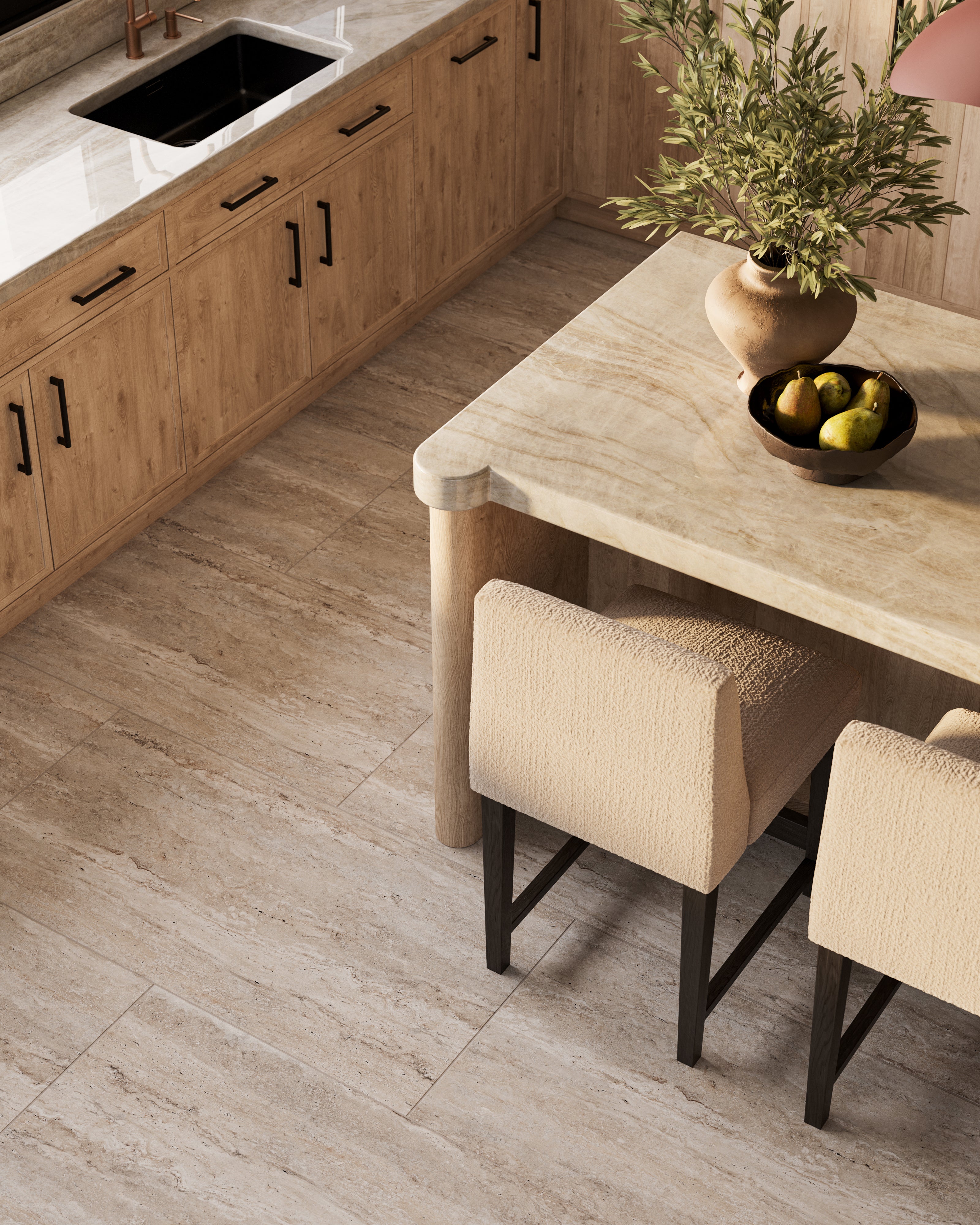Marlow 24x48 Matte Porcelain Tile in Silver