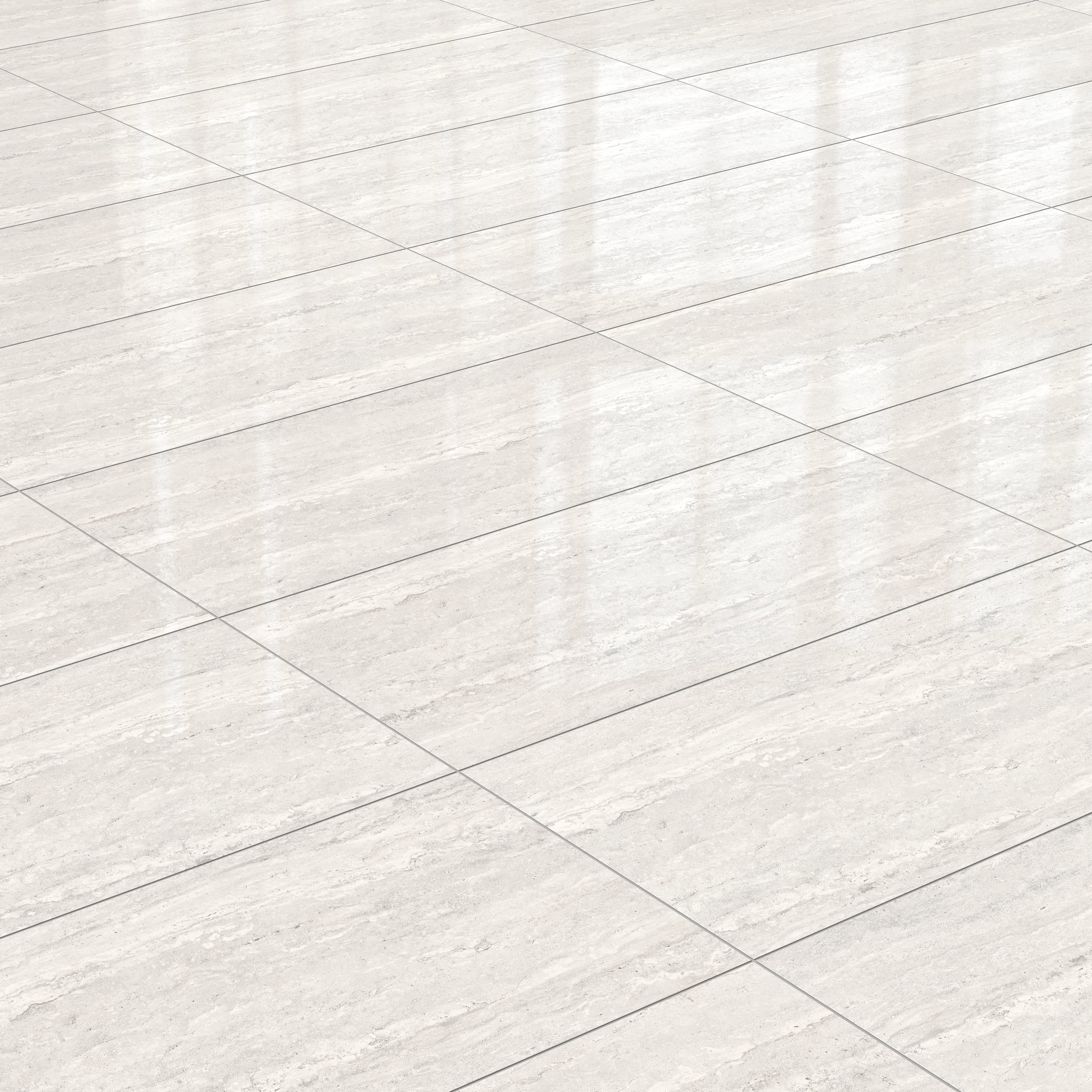 Marlow 24x48 Polished Porcelain Tile in Roman