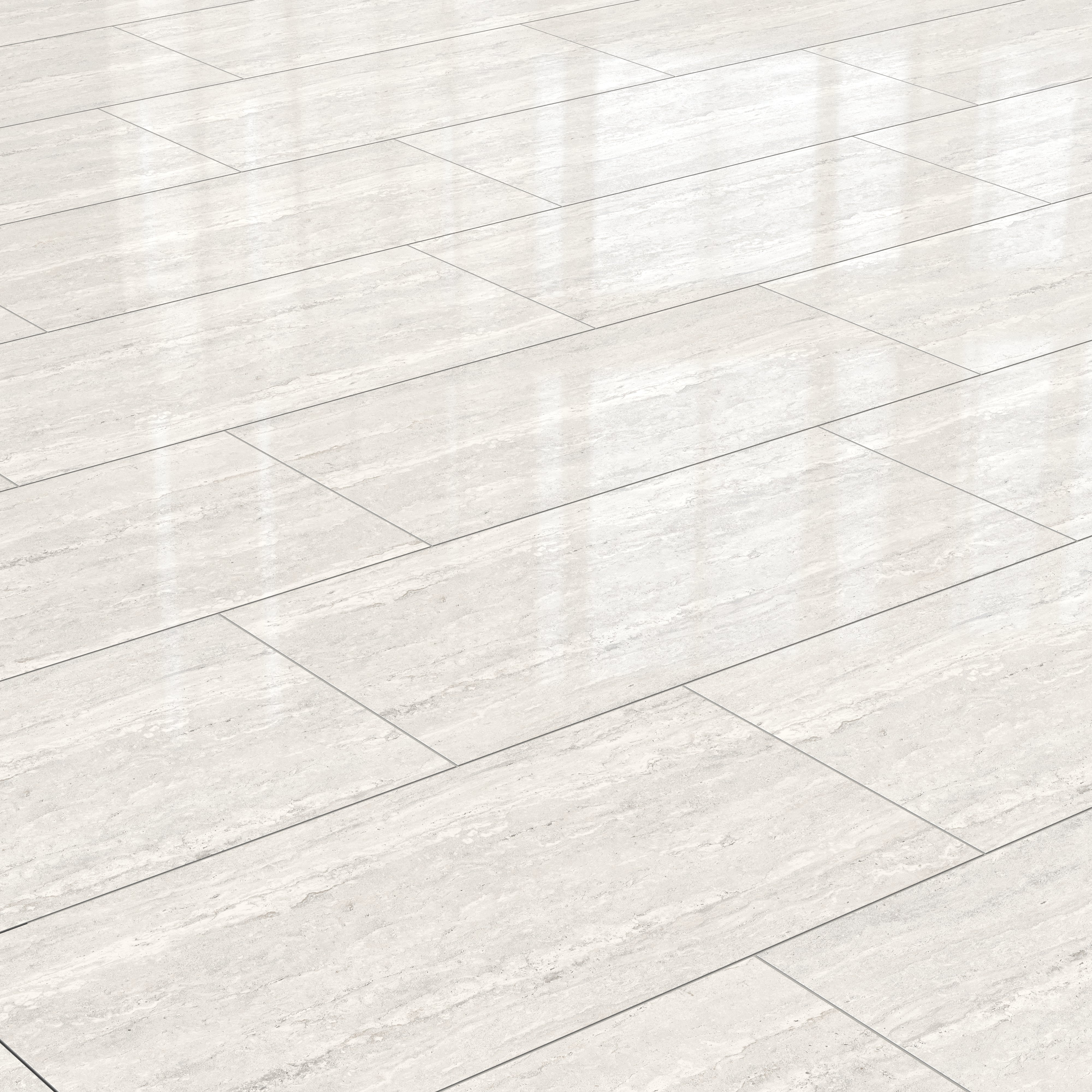 Marlow 24x48 Polished Porcelain Tile in Roman