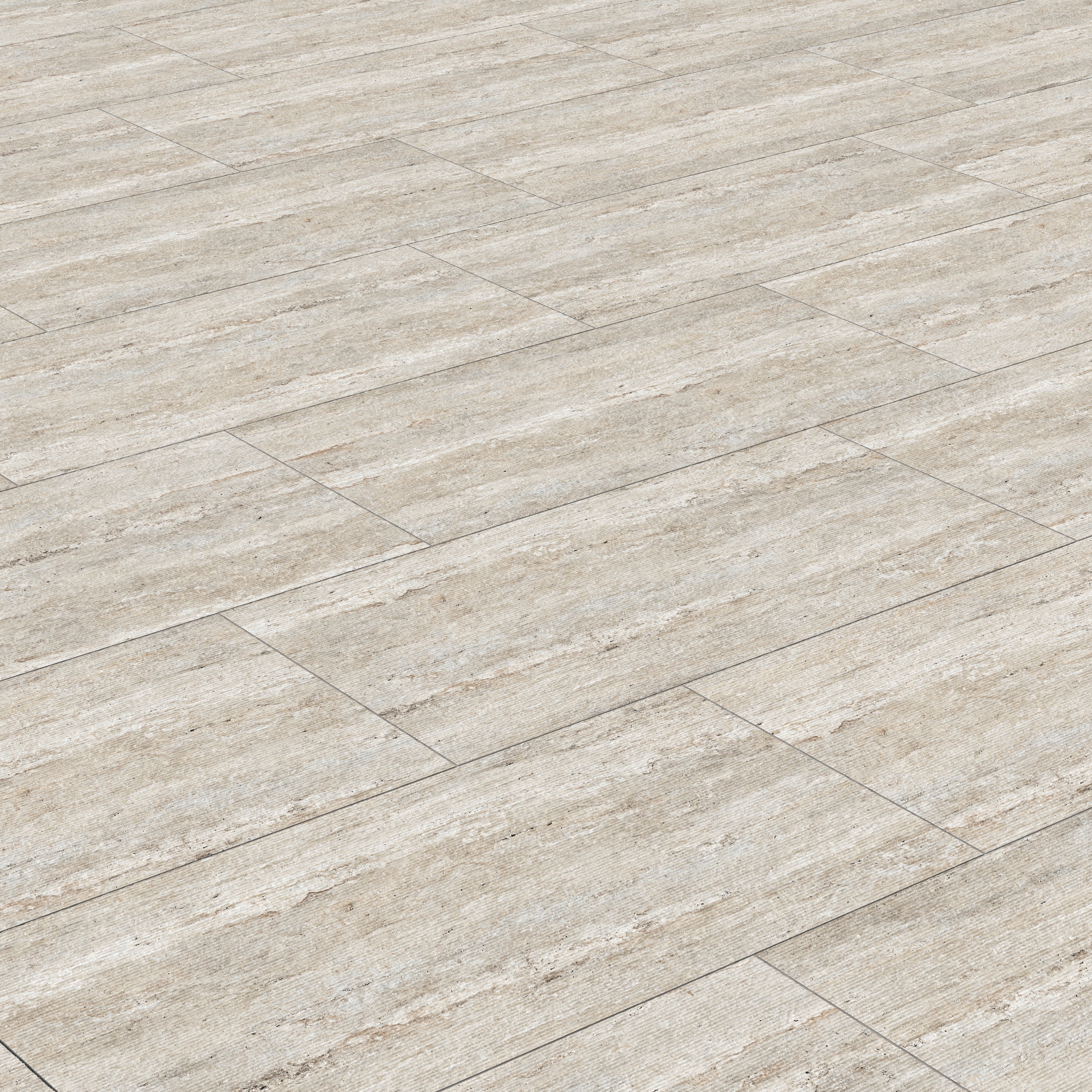 Marlow 24x48 Chiseled Porcelain Tile in Silver