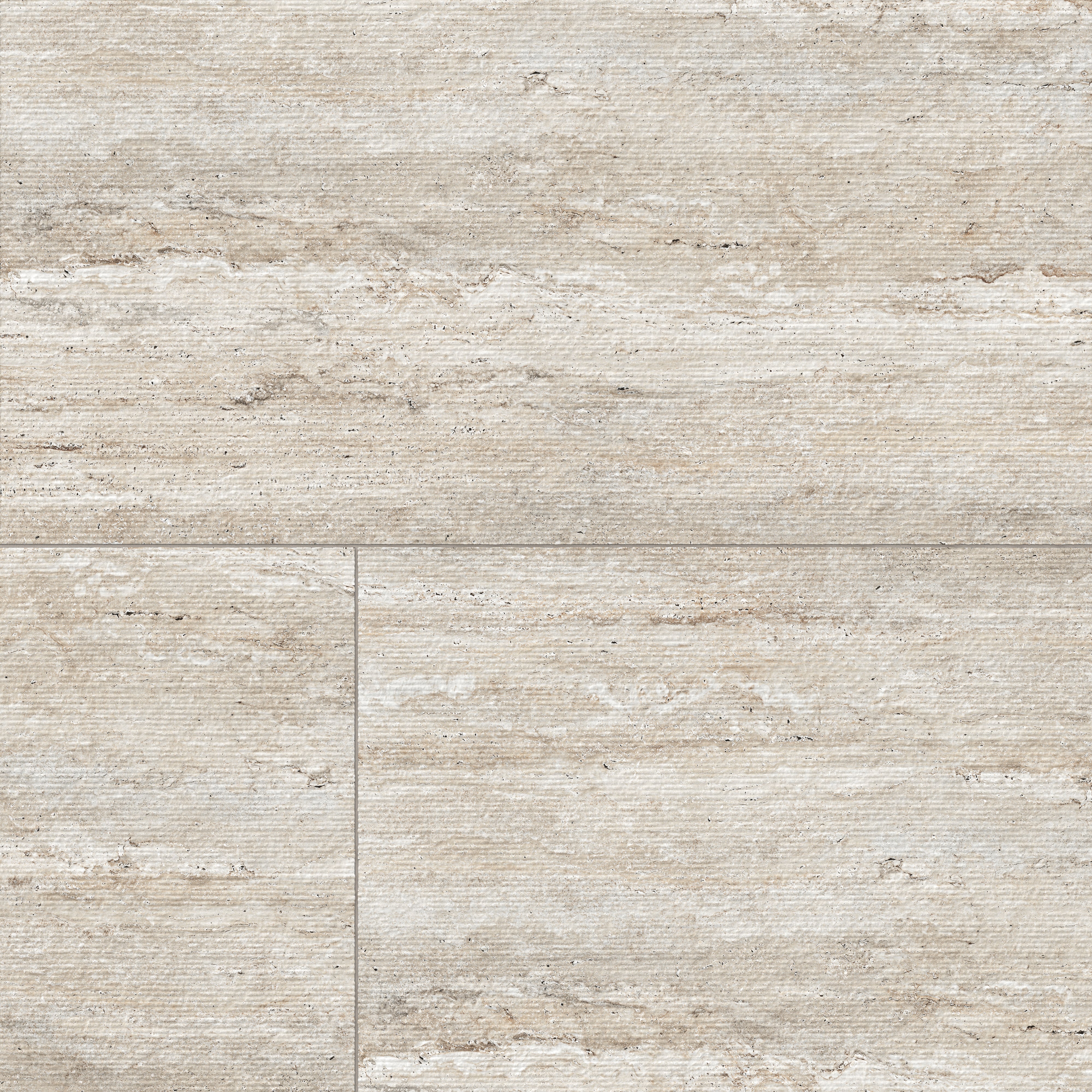 Marlow 24x48 Chiseled Porcelain Tile in Silver
