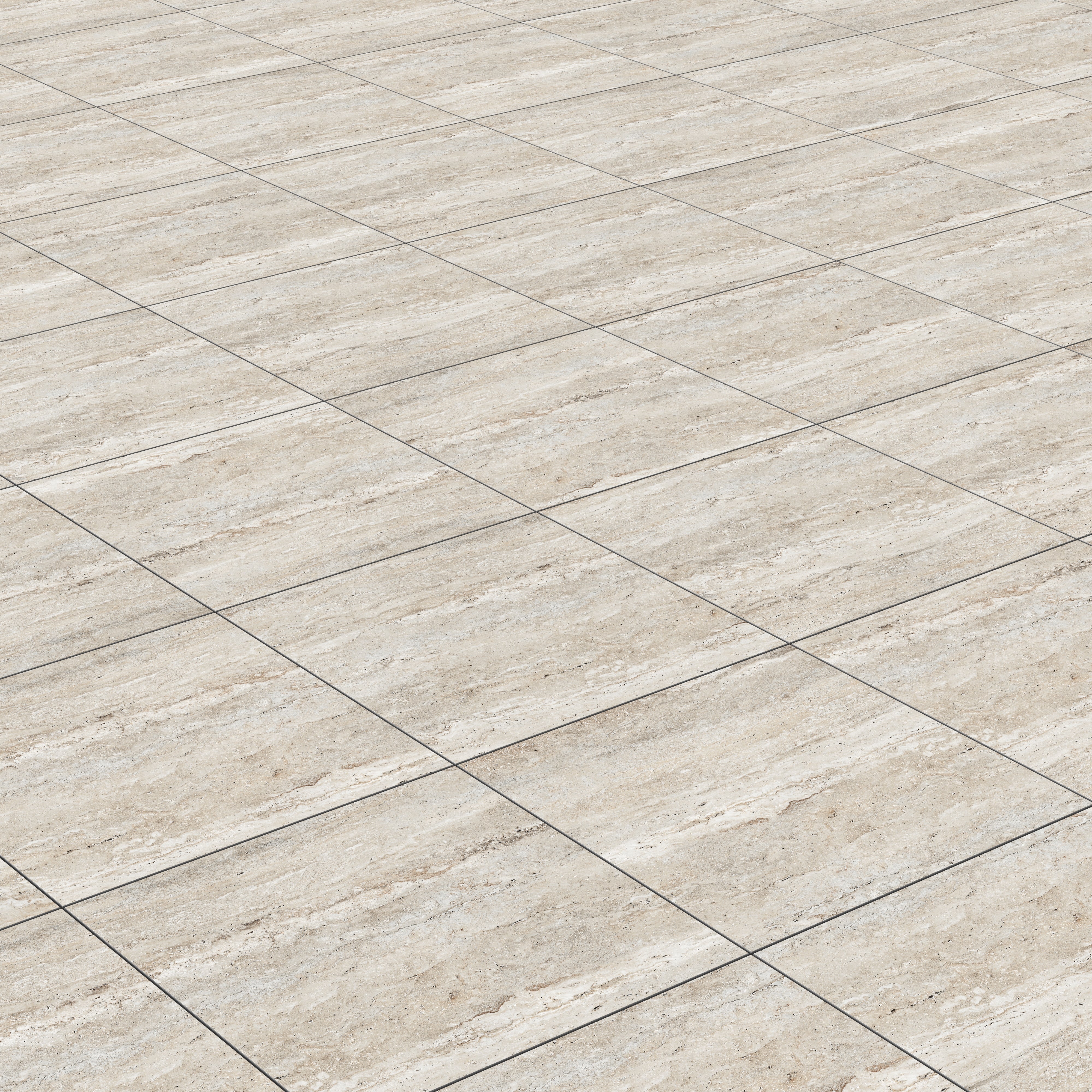 Marlow 24x24 Grip Porcelain 2cm Paver Tile in Silver