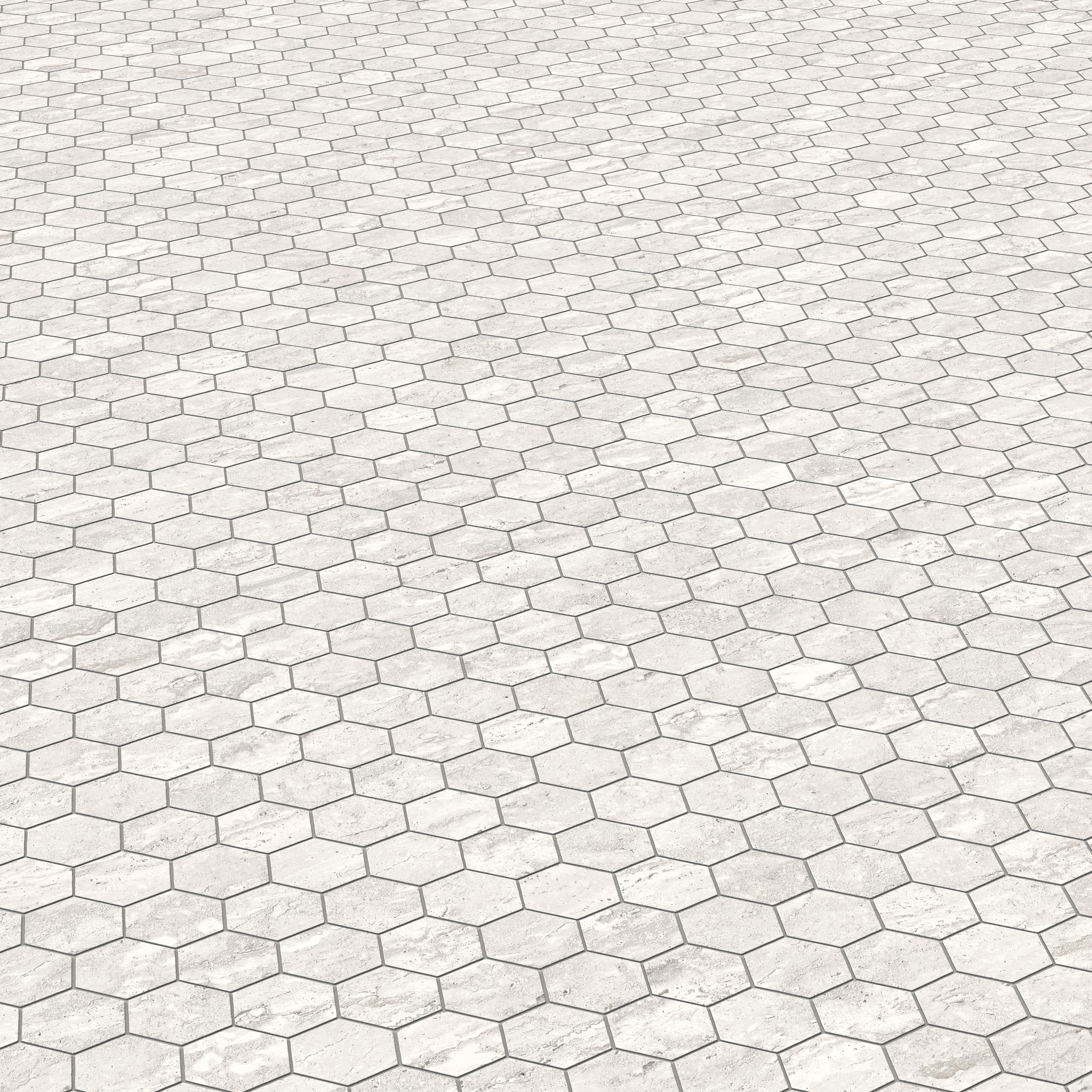 Marlow 3 x 3 Matte Porcelain Hexagon Mosaic in Roman