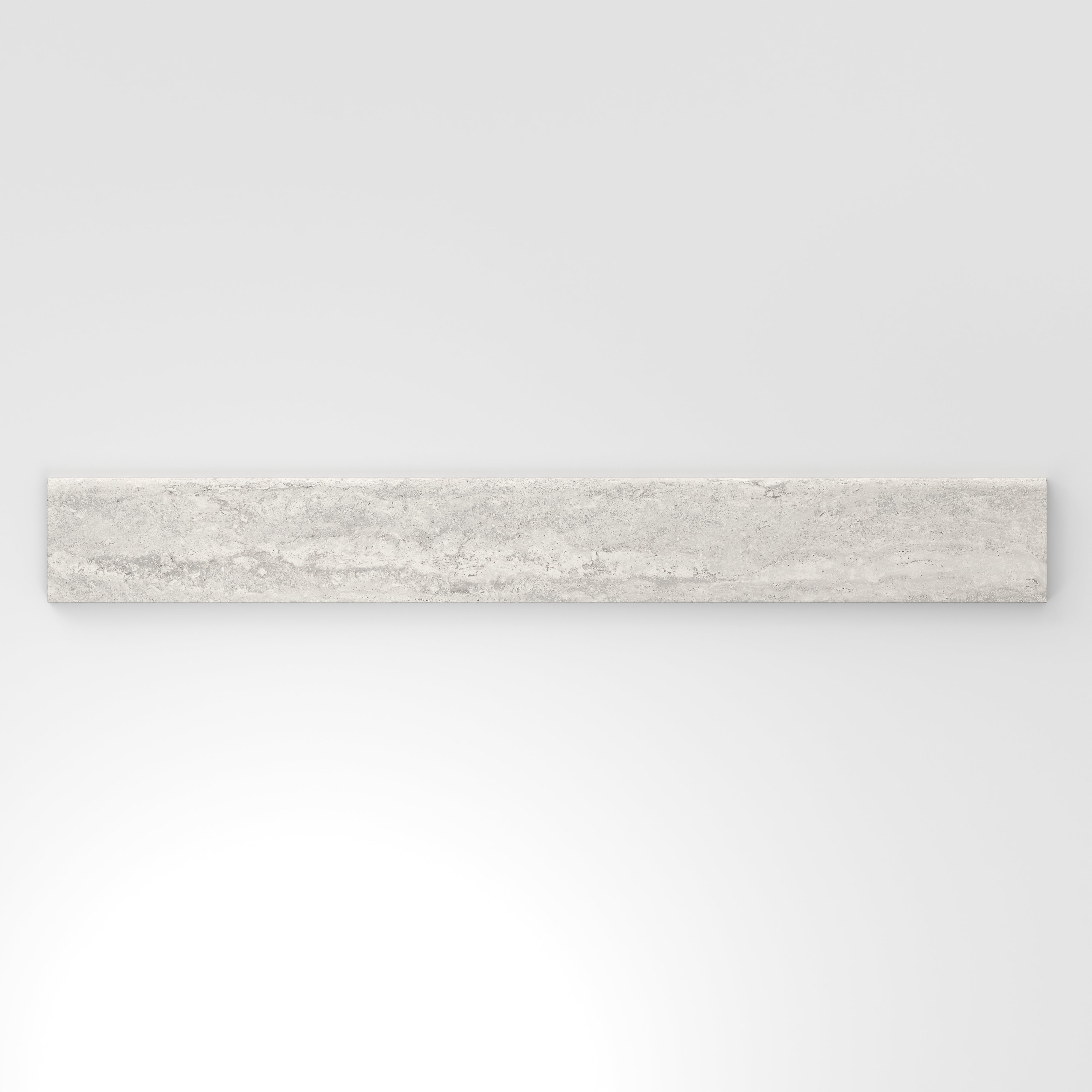 Marlow 3x24 Matte Porcelain Bullnose Tile in Roman