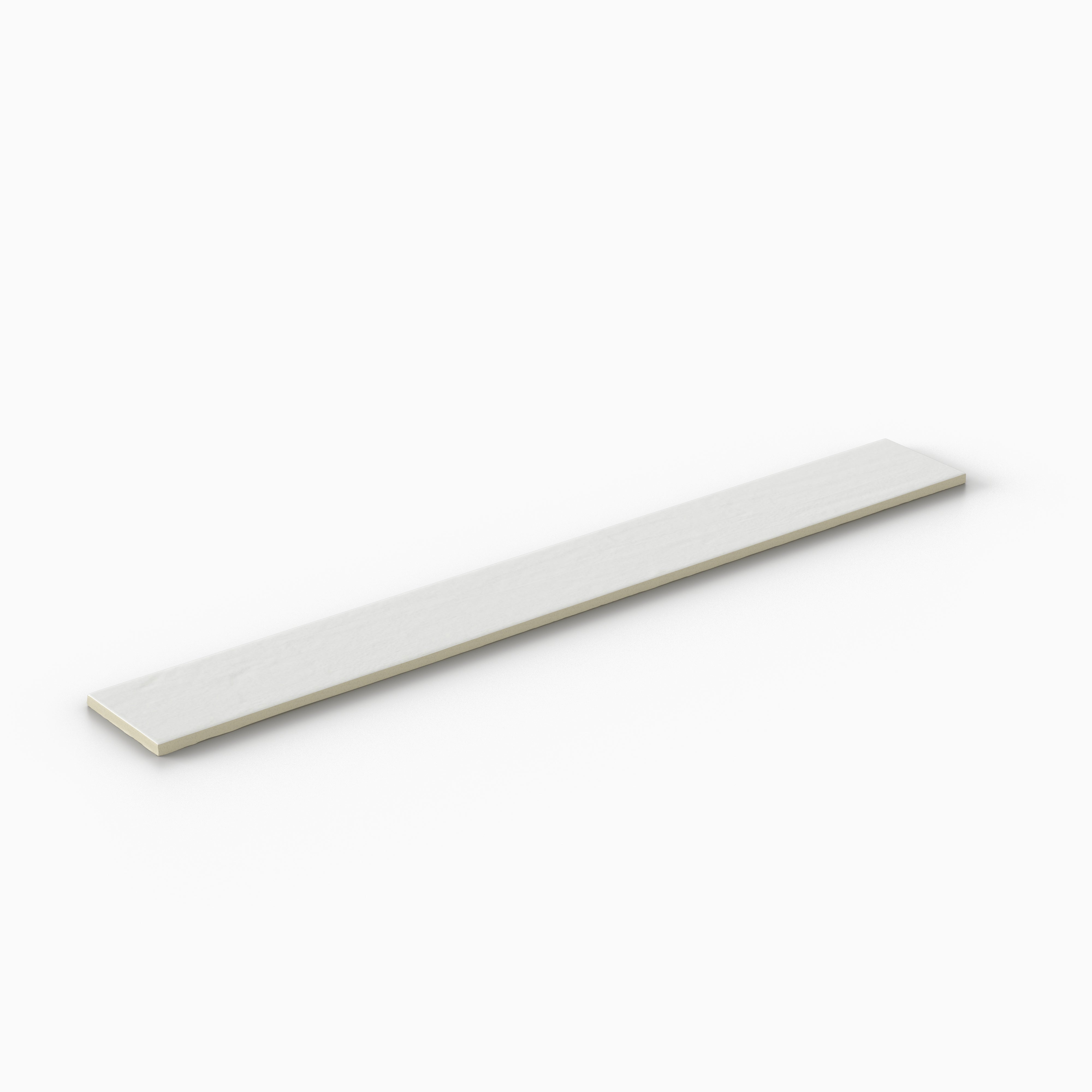 Piper 3x24 Glossy Porcelain Tile in Arctic