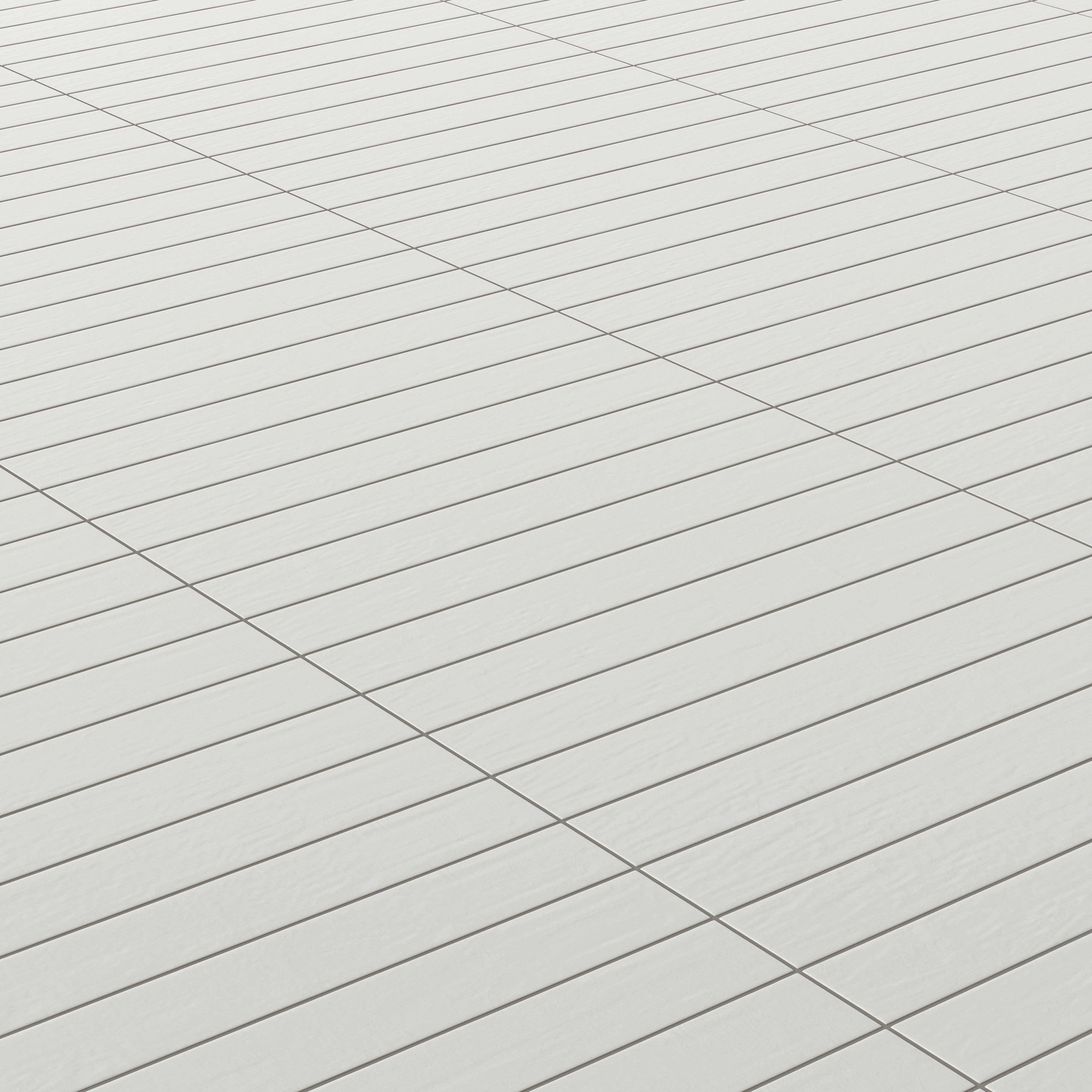 Piper 3x24 Glossy Porcelain Tile in Arctic