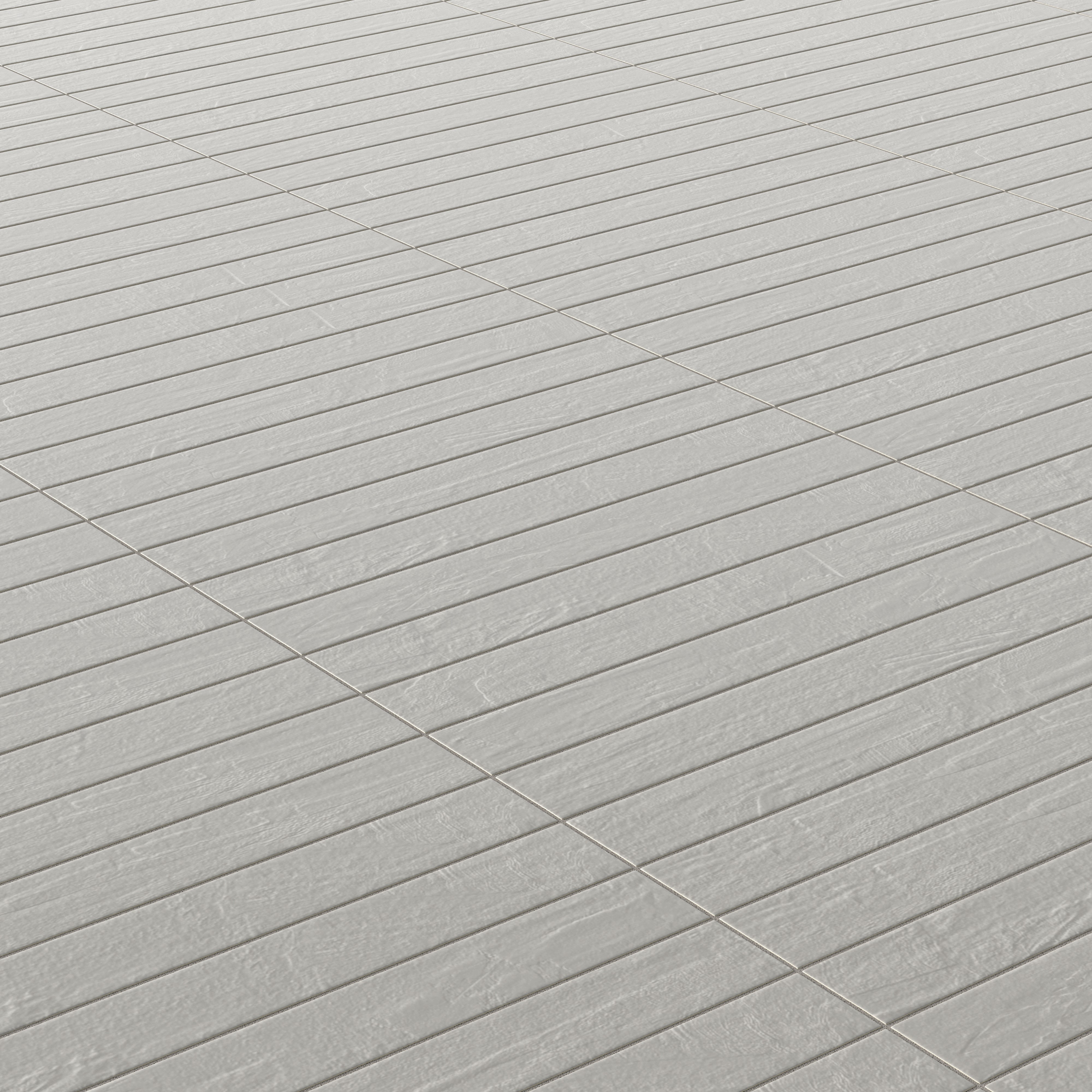 Piper 3 x 24 Glossy Porcelain Tile in Grey