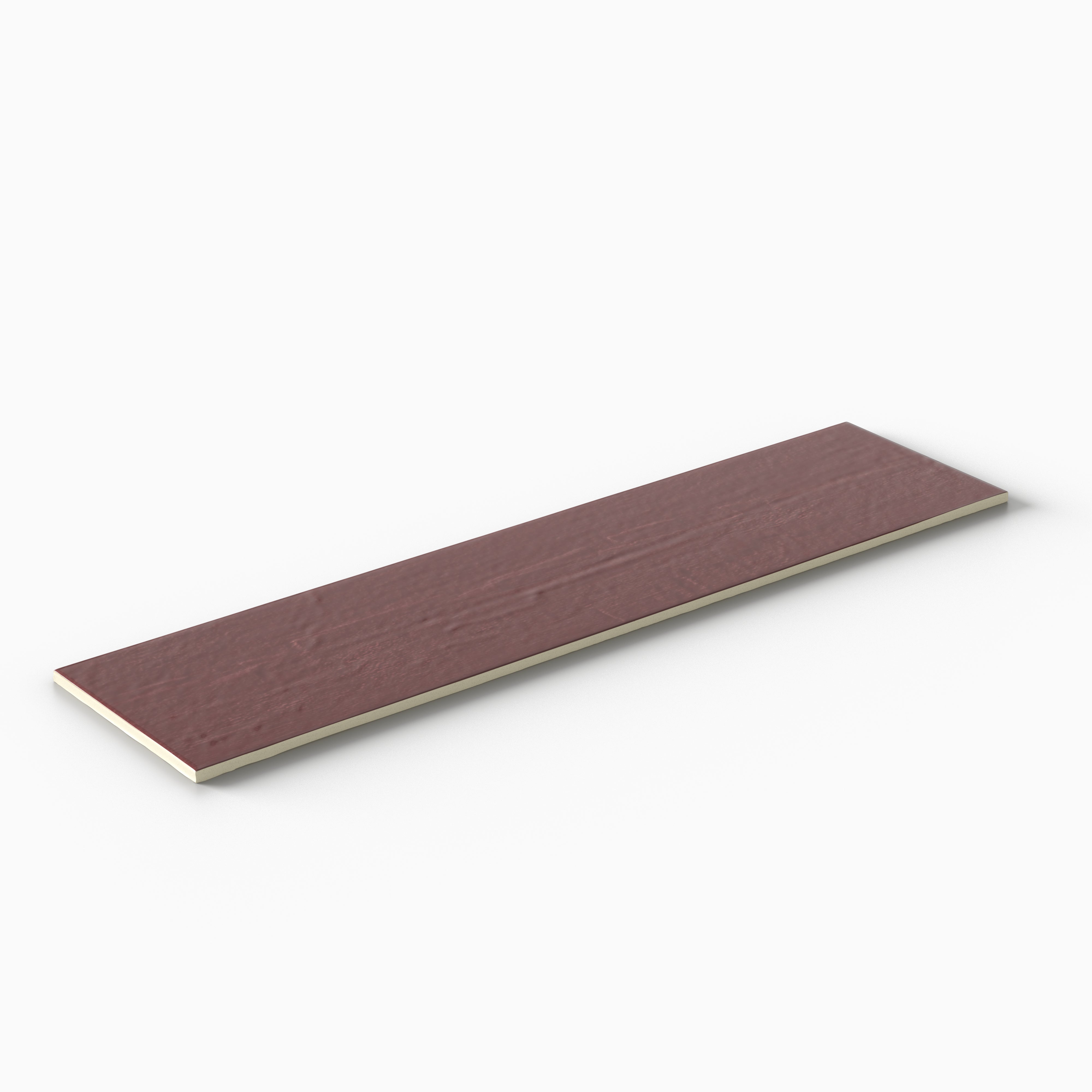 Piper 6 x 24 Glossy Porcelain Tile in Crimson