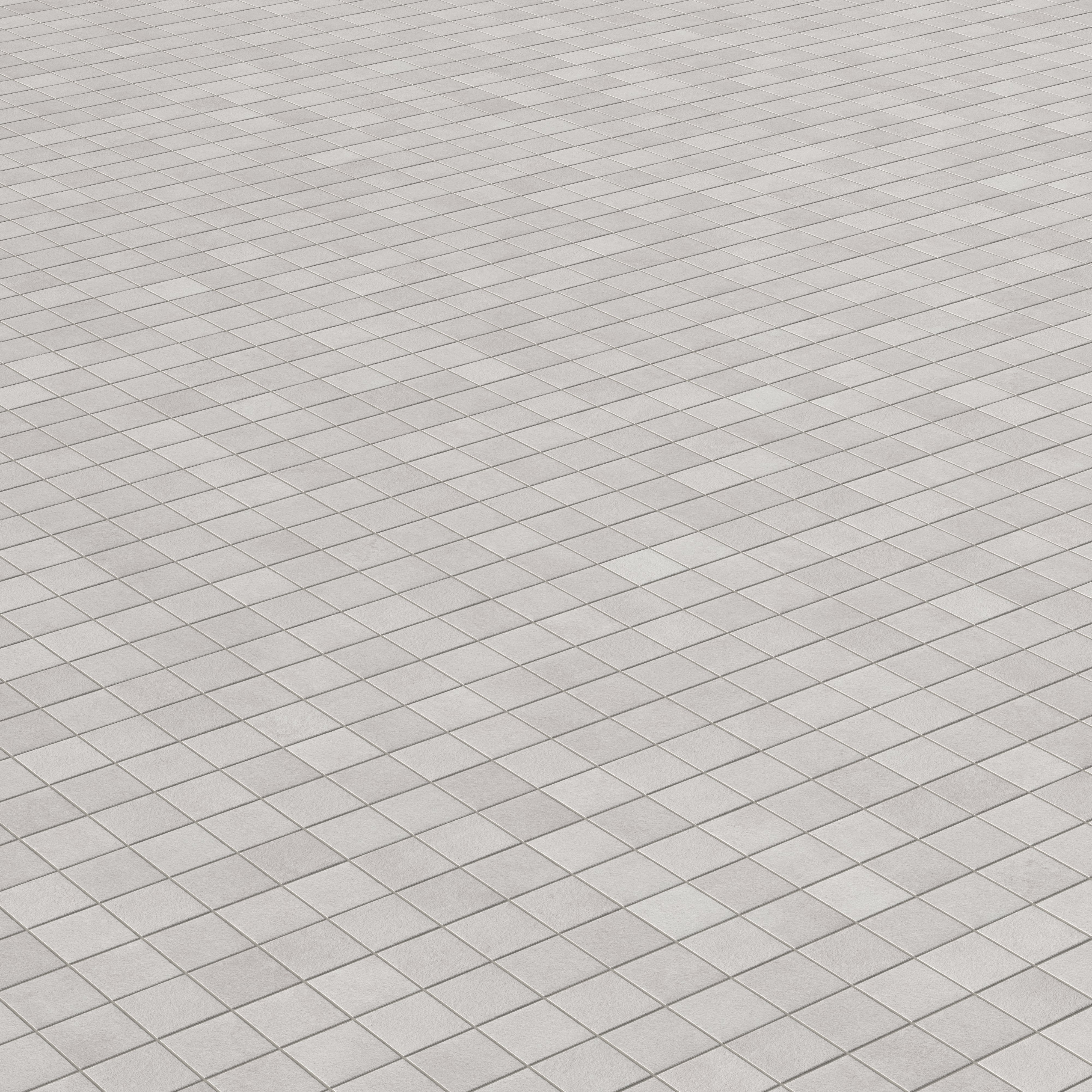 Vesper 2x2 Matte Porcelain Mosaic Tile in Grey