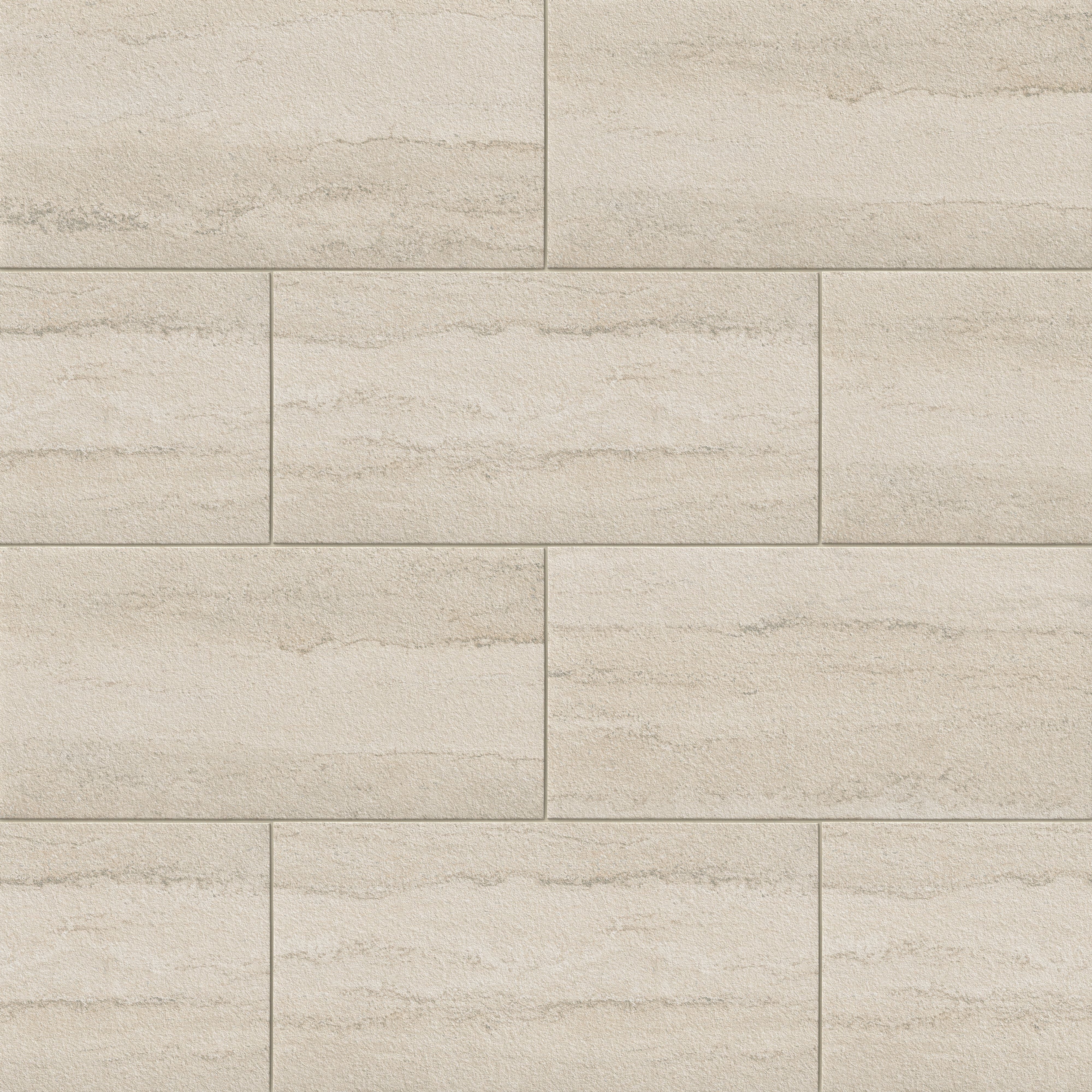 Vesper 12x24 Matte Porcelain Tile in Strata Sand
