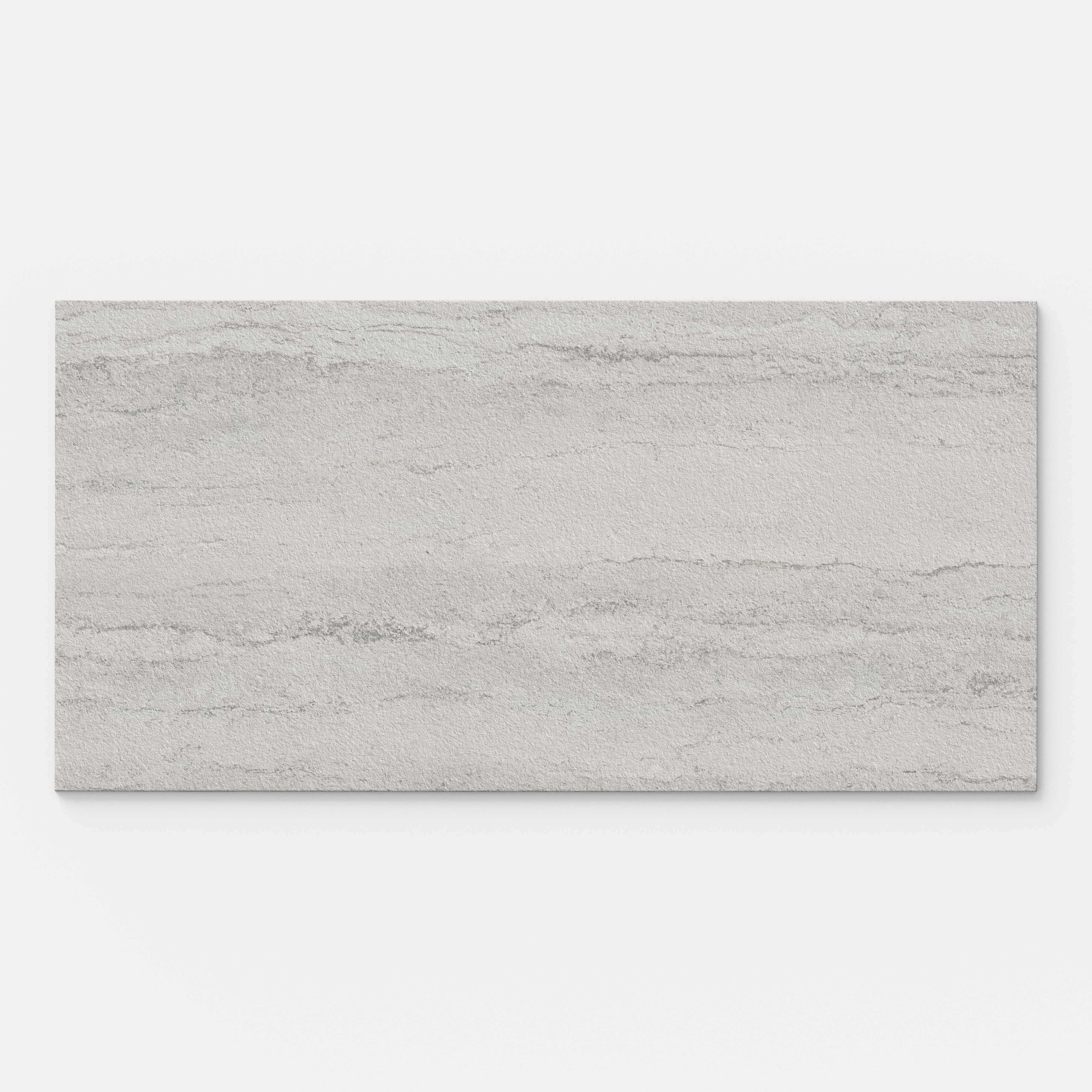 Vesper 24x48 Matte Porcelain Tile in Strata Grey