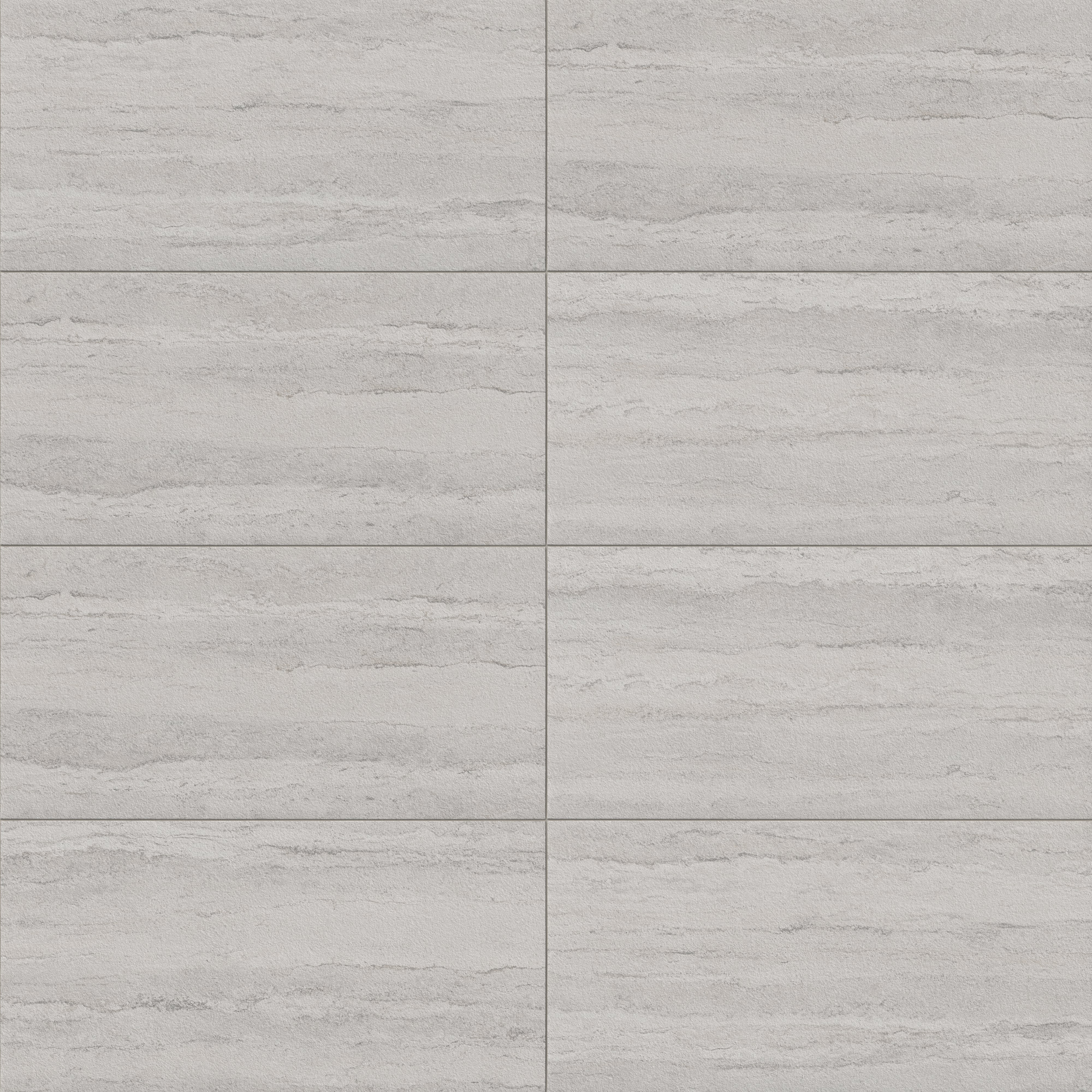 Vesper 24x48 Matte Porcelain Tile in Strata Grey